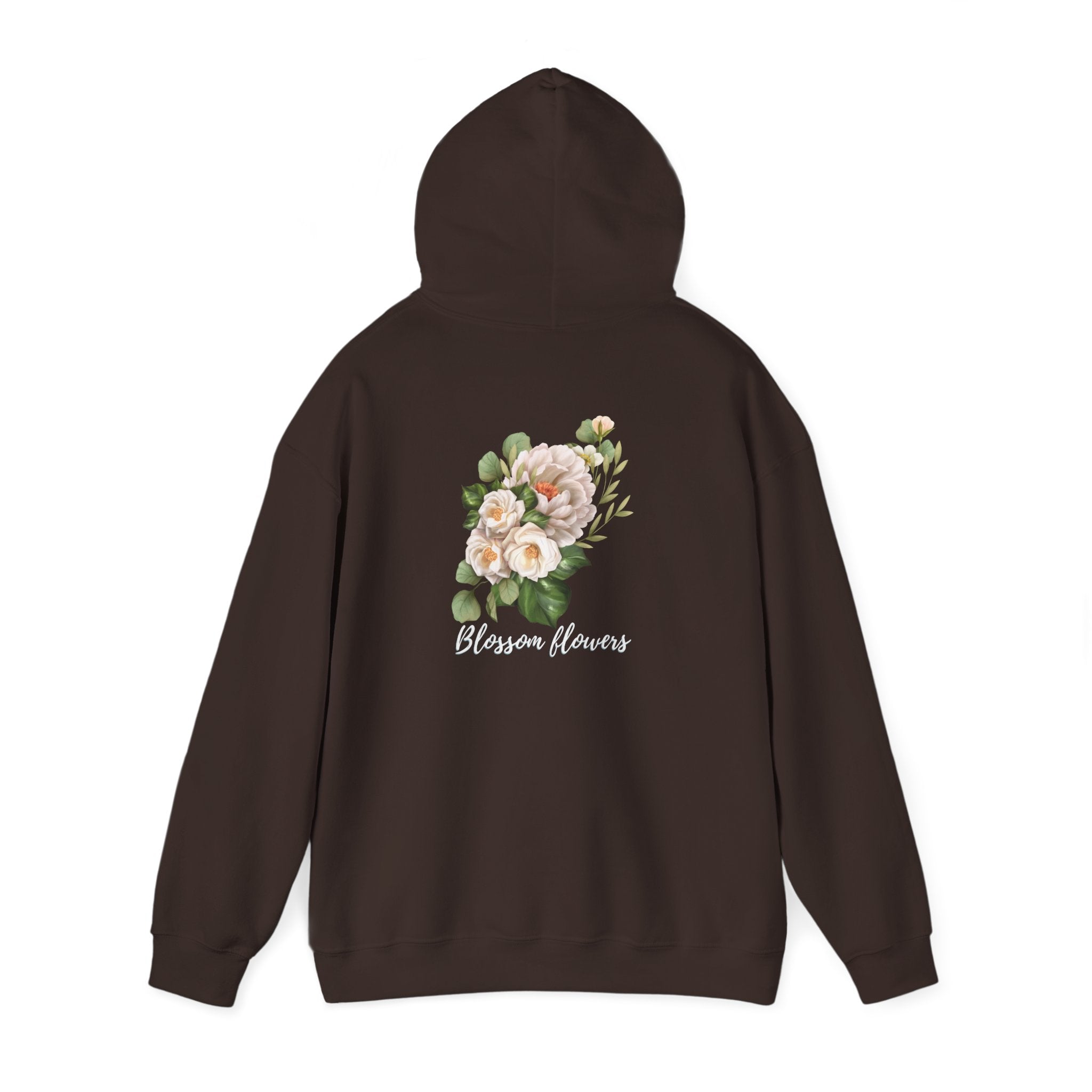 Floral 'Blossom Flowers' Hoodie – Soft Vintage Rose Graphic