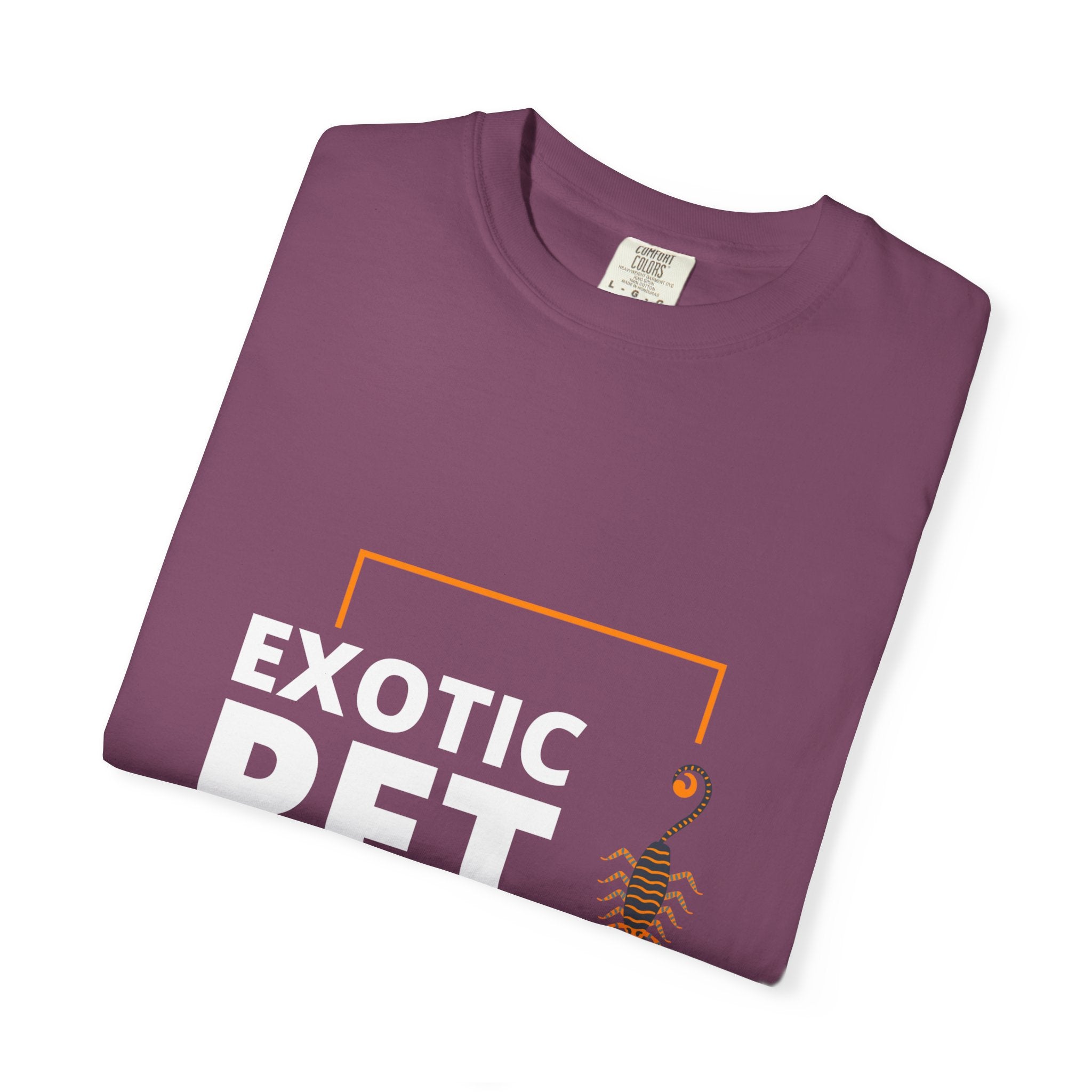 Exotic Pet Lover T-Shirt — Scorpion Graphic Tee for Reptile & Arachnid Enthusiasts