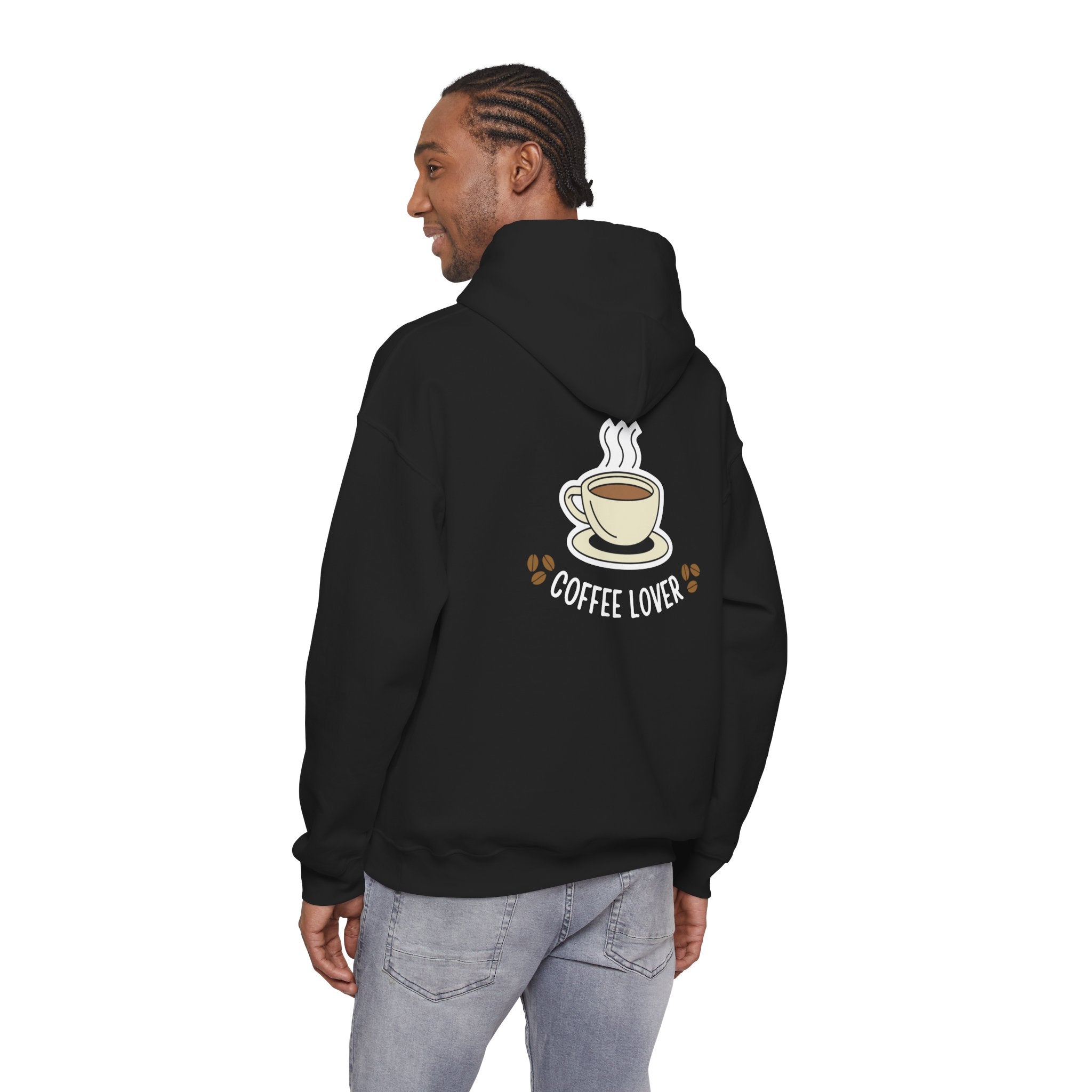 Coffee Lover Hoodie — Cute Steaming Cup Graphic Sweatshirt