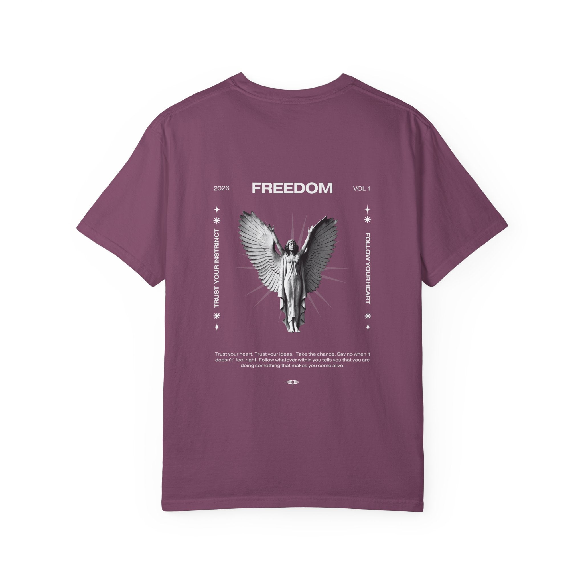 Freedom Angel Graphic T‑Shirt