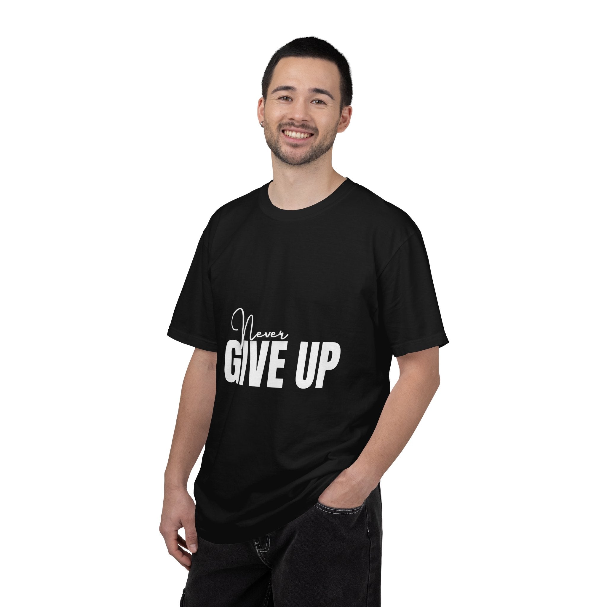 Never Give Up T-Shirt — Motivational Graphic Tee