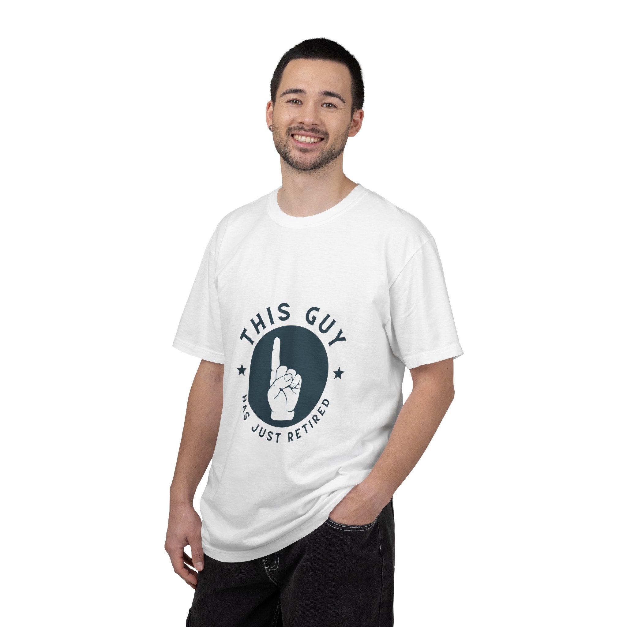 Retired Guy T-Shirt — "This Guy Has Just Retired" Retirement Gift Tee