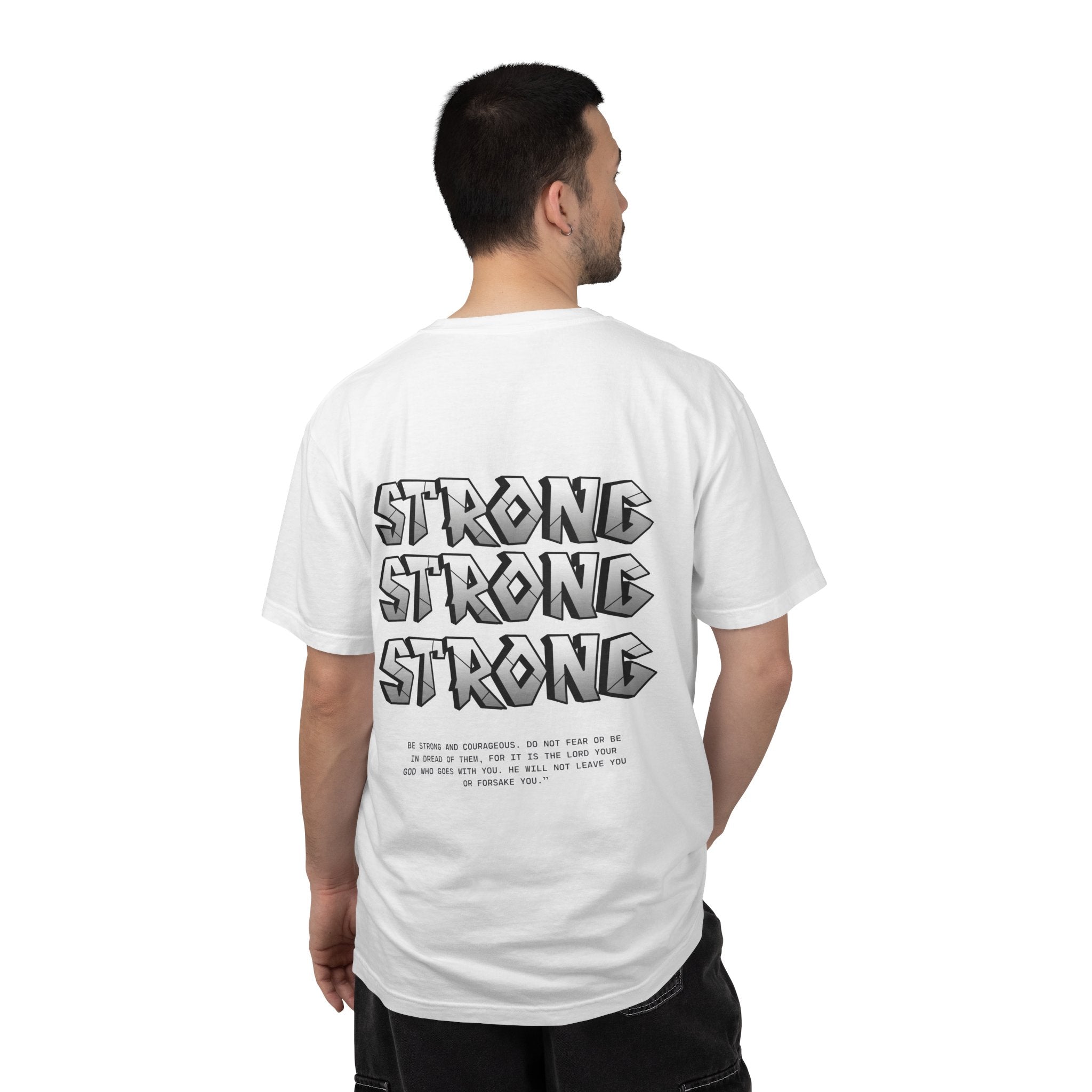 Strong Triple Stack T-Shirt — Bold Graphic Strength Tee