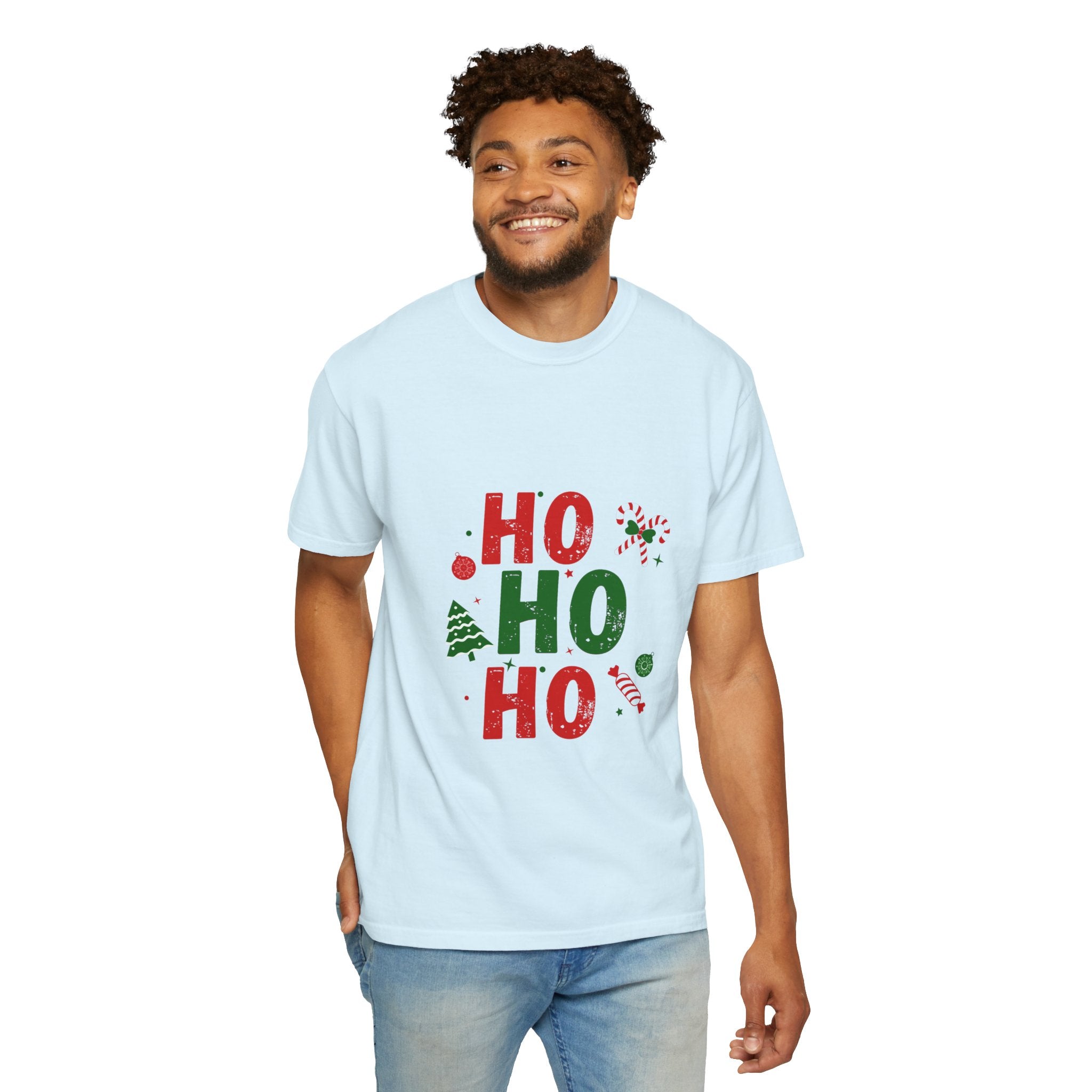 Ho Ho Ho Christmas T‑Shirt — Festive Holiday Graphic Tee