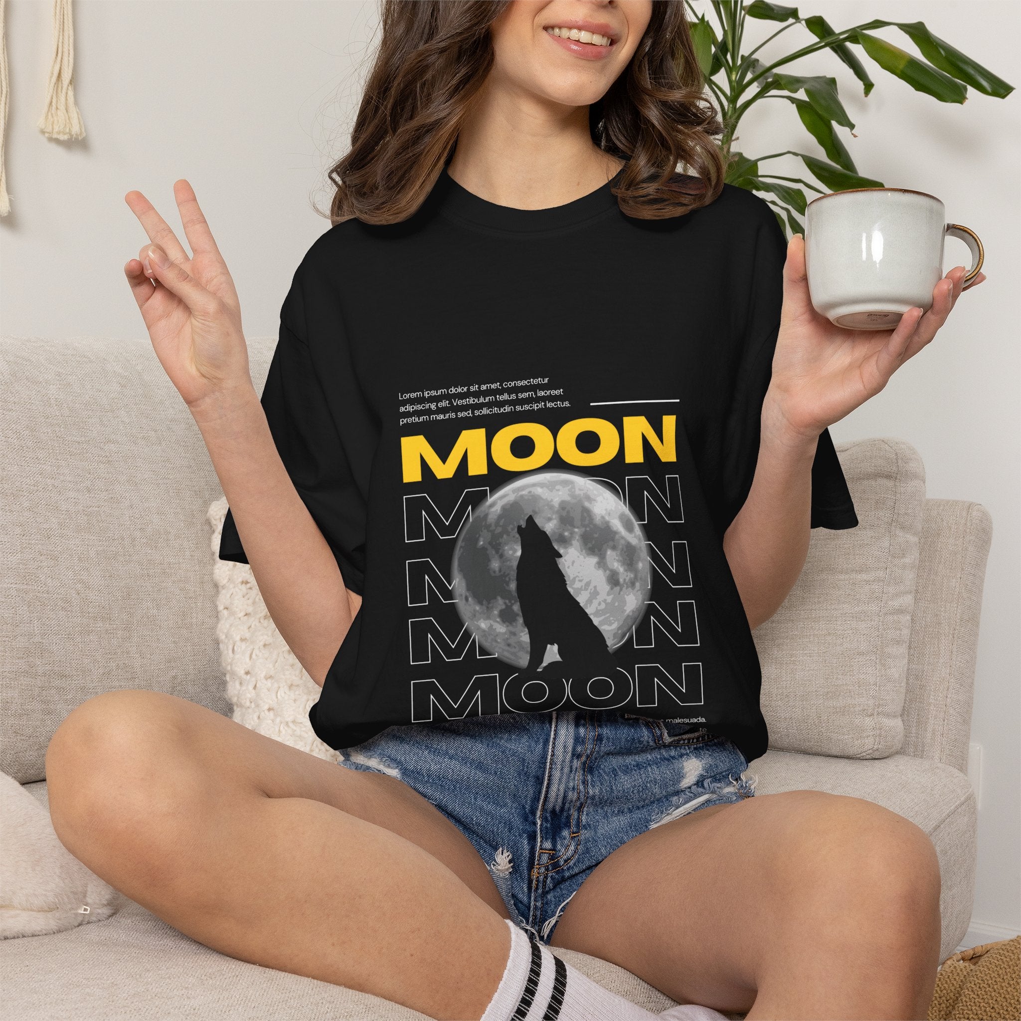 Wolf Howl Moon T-Shirt