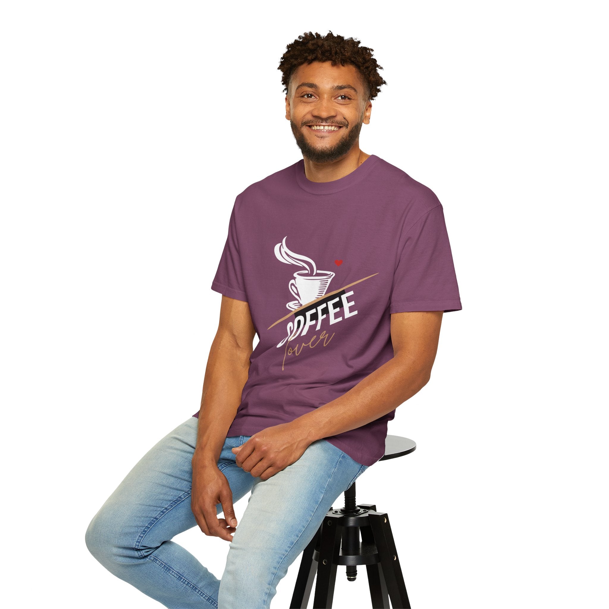 Coffee Lover T‑Shirt — Steaming Cup Graphic Tee