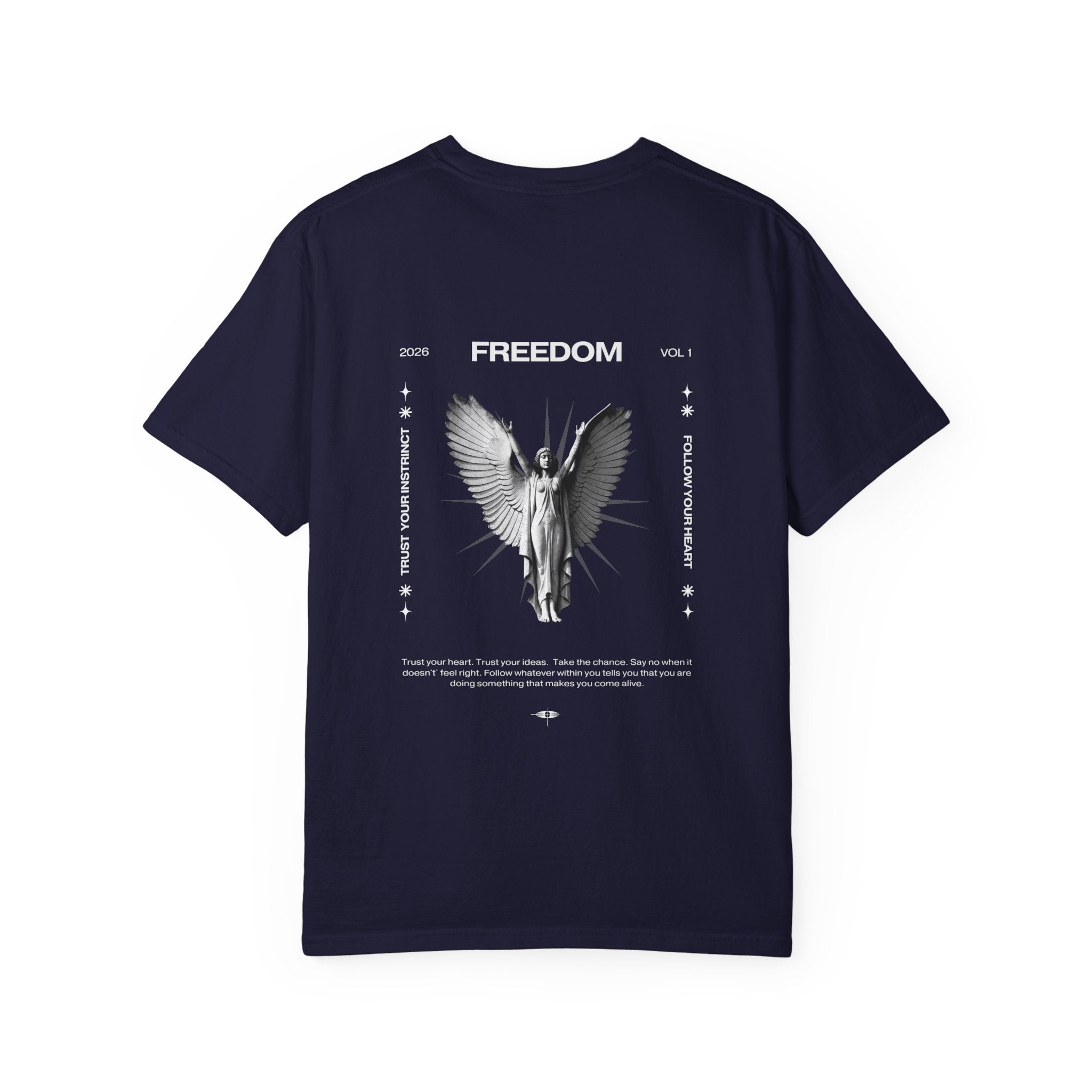 Freedom Angel Graphic T‑Shirt