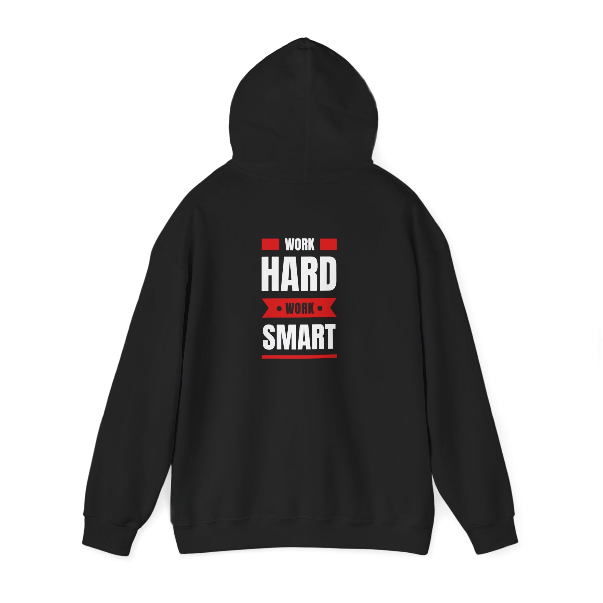 Work Hard, Work Smart Hoodie – Motivational Graphic Sweatshirt for Students & Professionals
