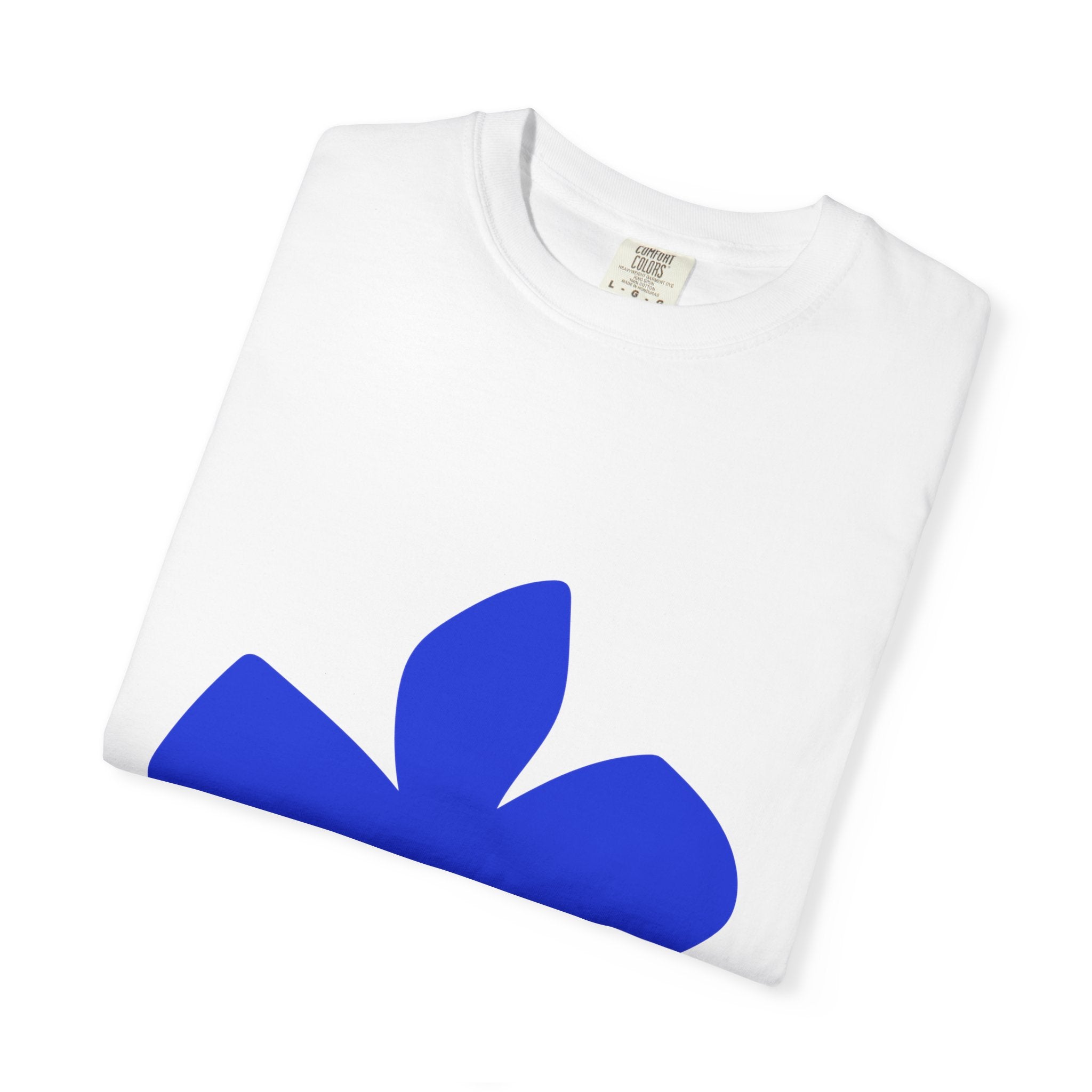 Aquarius Zodiac T-Shirt — Bold Blue Symbol, January 20–February 18 Astrology Tee