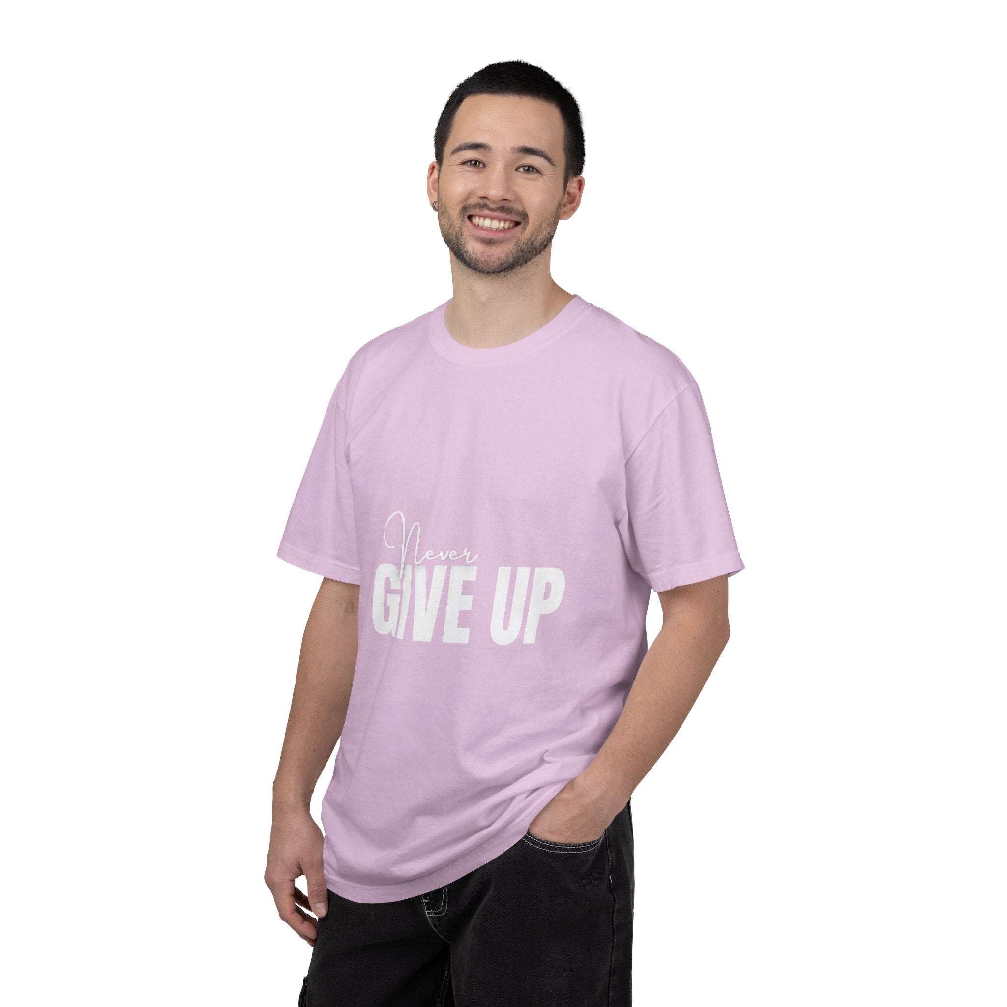 Never Give Up T-Shirt — Motivational Graphic Tee