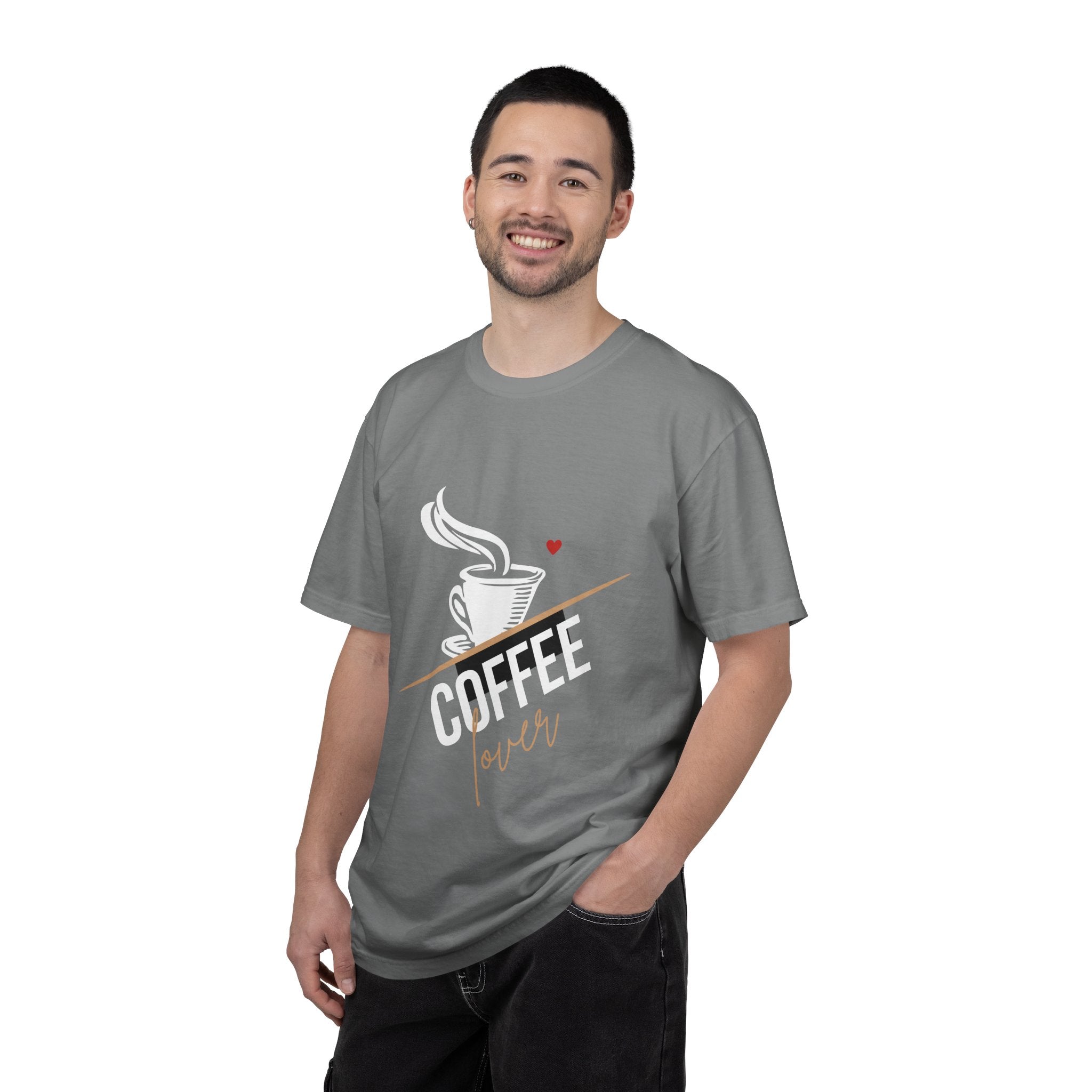 Coffee Lover T‑Shirt — Steaming Cup Graphic Tee