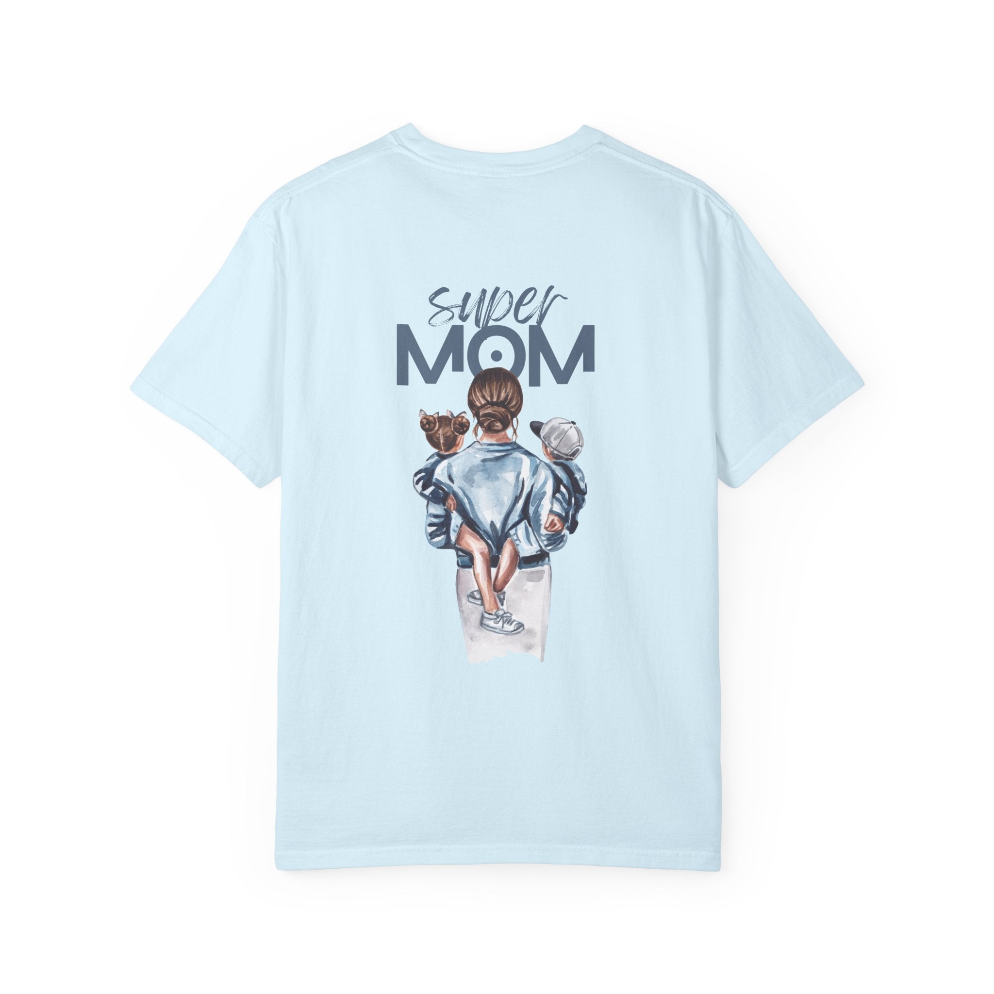 Super Mom T-Shirt — Mom with Kids Graphic Tee | Mother's Day Gift