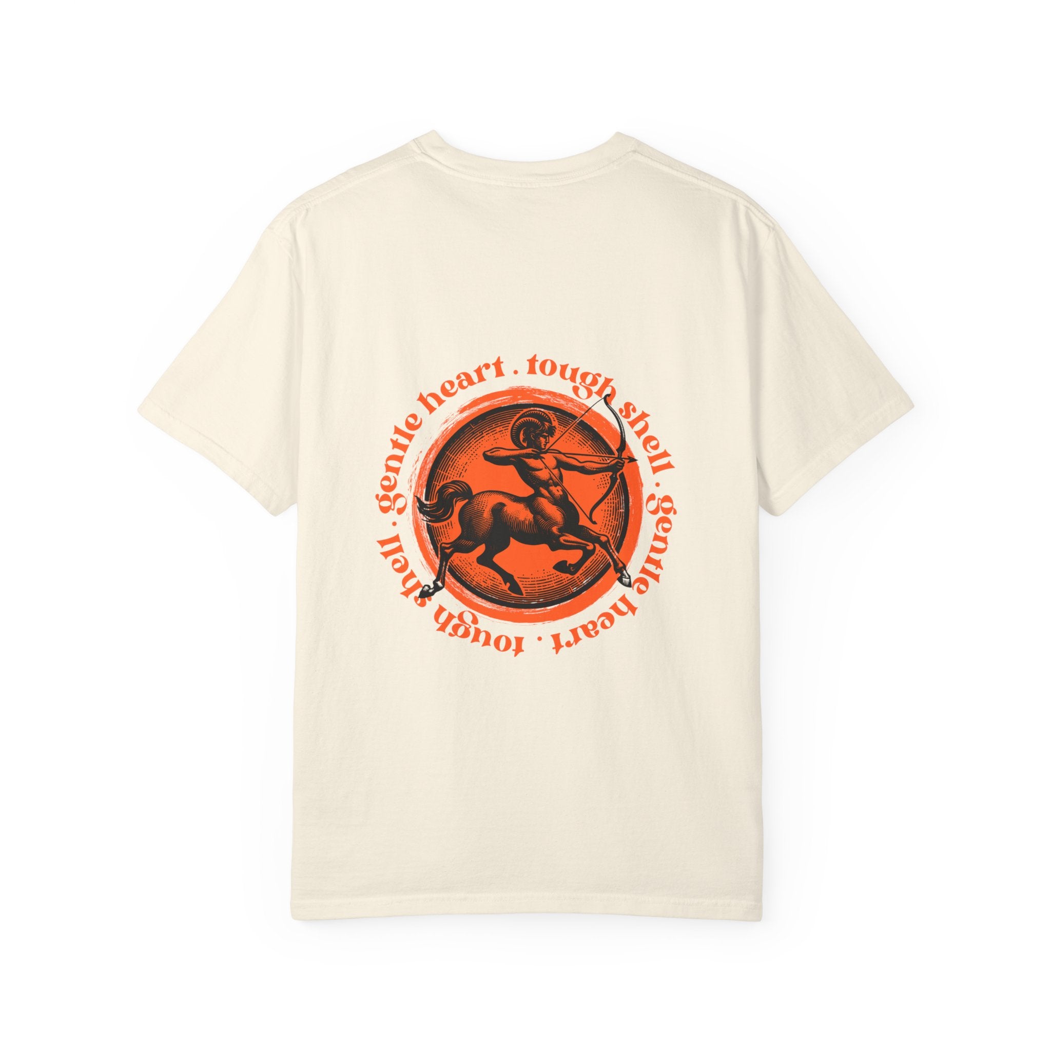 Aries Ram Graphic T-Shirt — "Gentle Heart, Tough Soul" Zodiac Tee