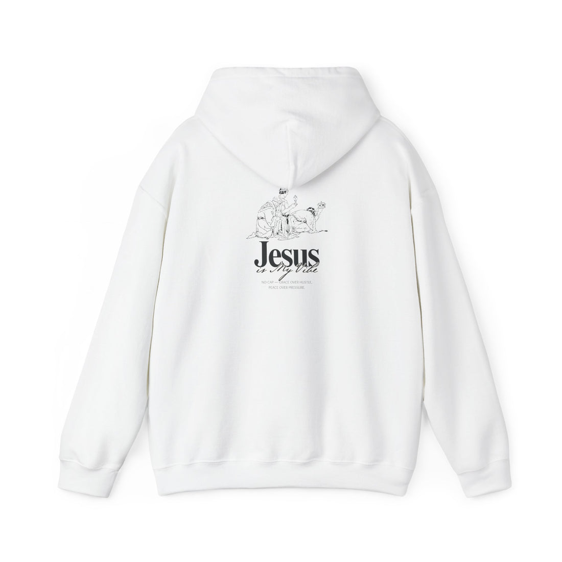 Jesus Is My Anchor Hoodie — Minimal Christian Faith Graphic Sweatshirt