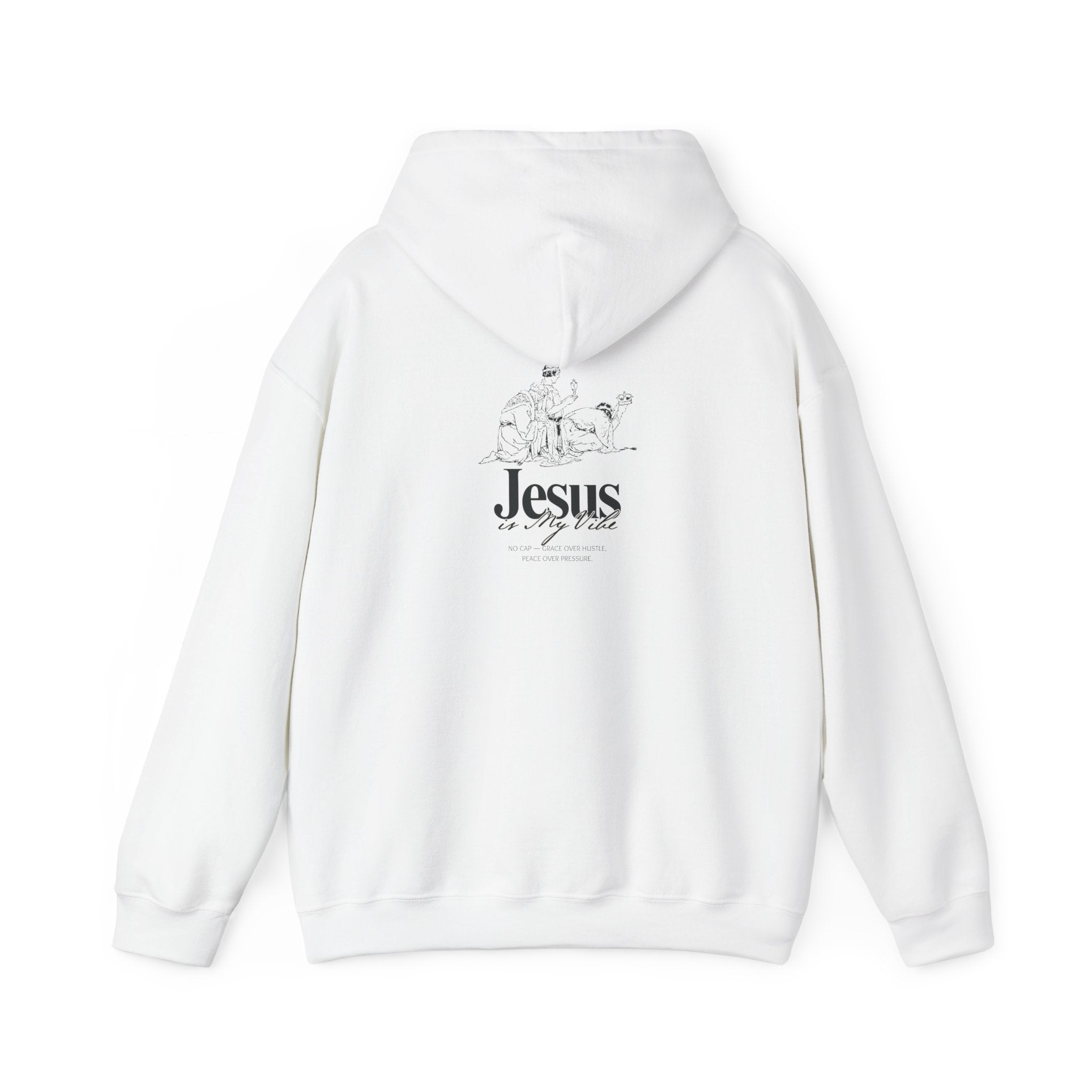 Jesus Is My Anchor Hoodie — Minimal Christian Faith Graphic Sweatshirt