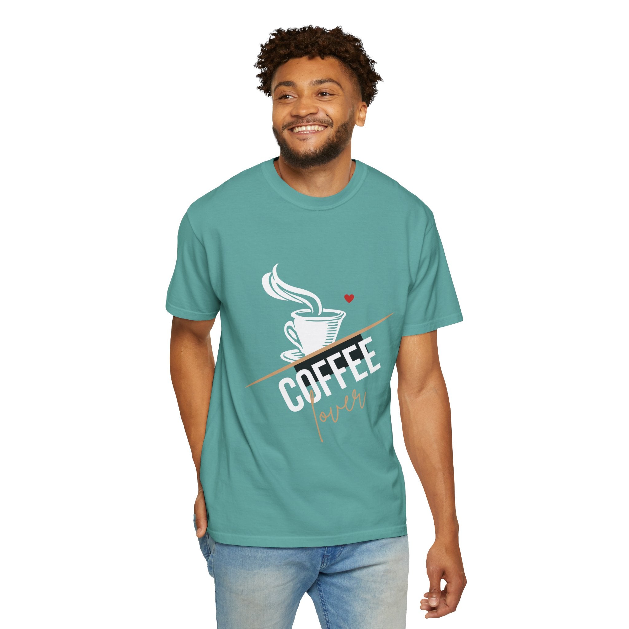 Coffee Lover T‑Shirt — Steaming Cup Graphic Tee