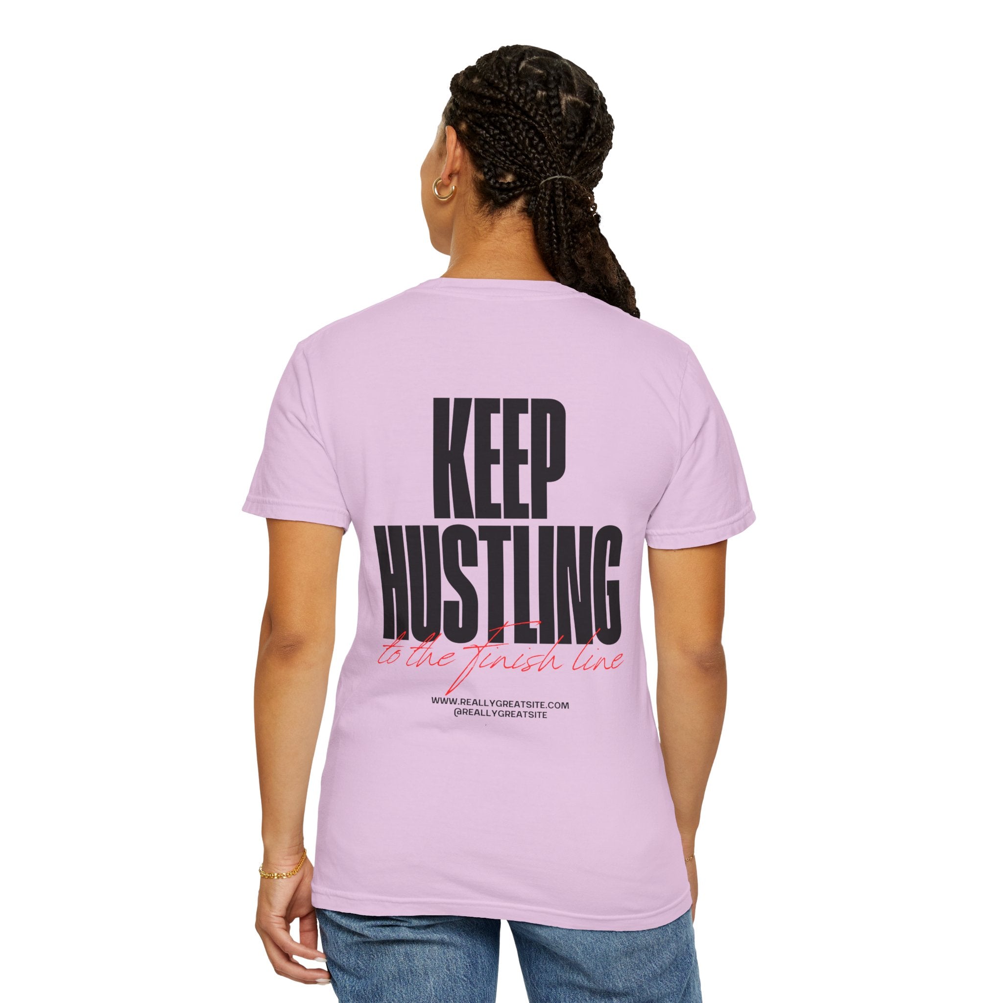 Keep Hustling T-Shirt — Motivational Graphic Tee