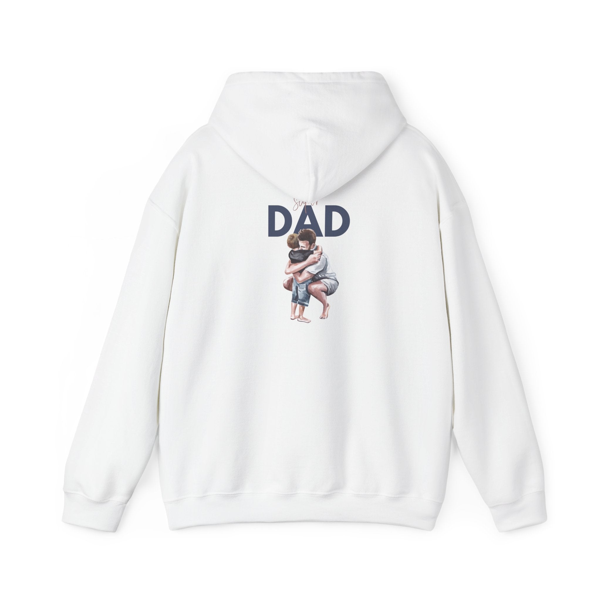 Dad Hoodie – Father and Child Hug Sweatshirt, Gift for New Dads & Father's Day
