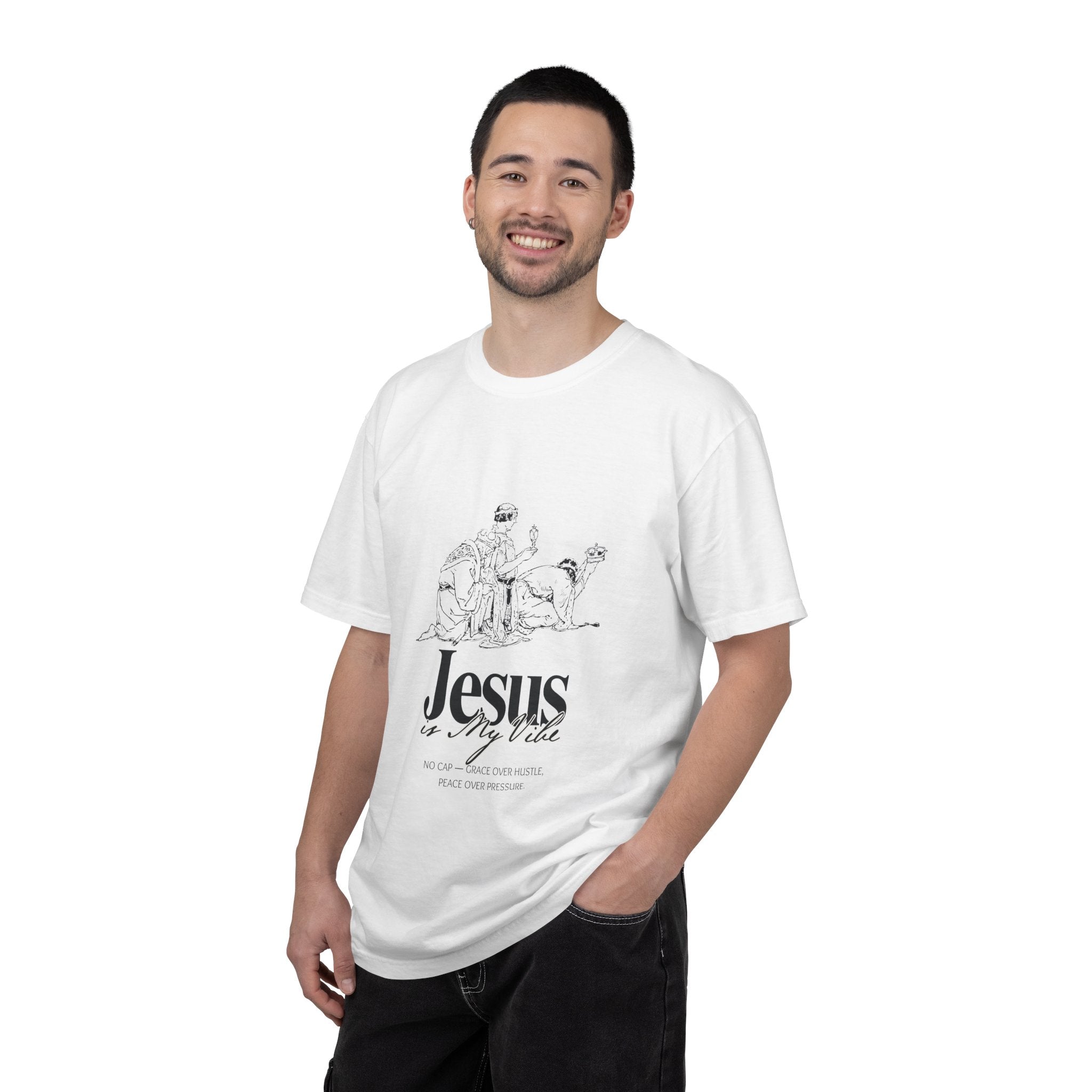 Jesus Is My Vibe T‑Shirt — Christian Faith Graphic Tee