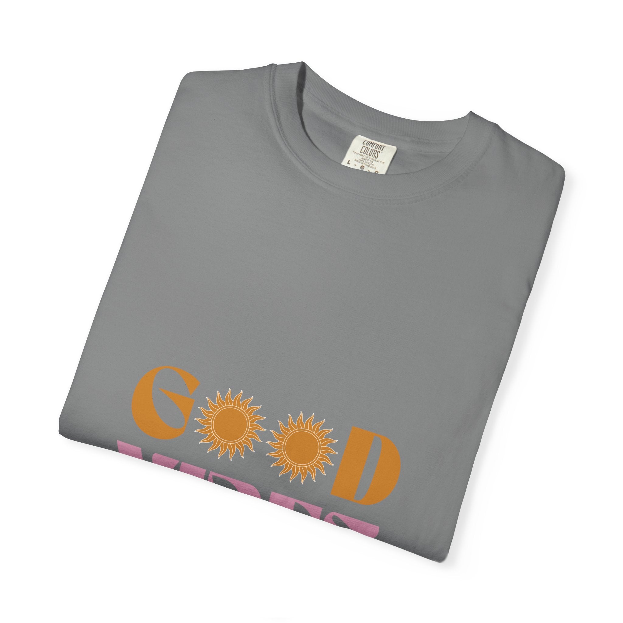 Good Vibes T-Shirt — Retro Sun Graphic Tee