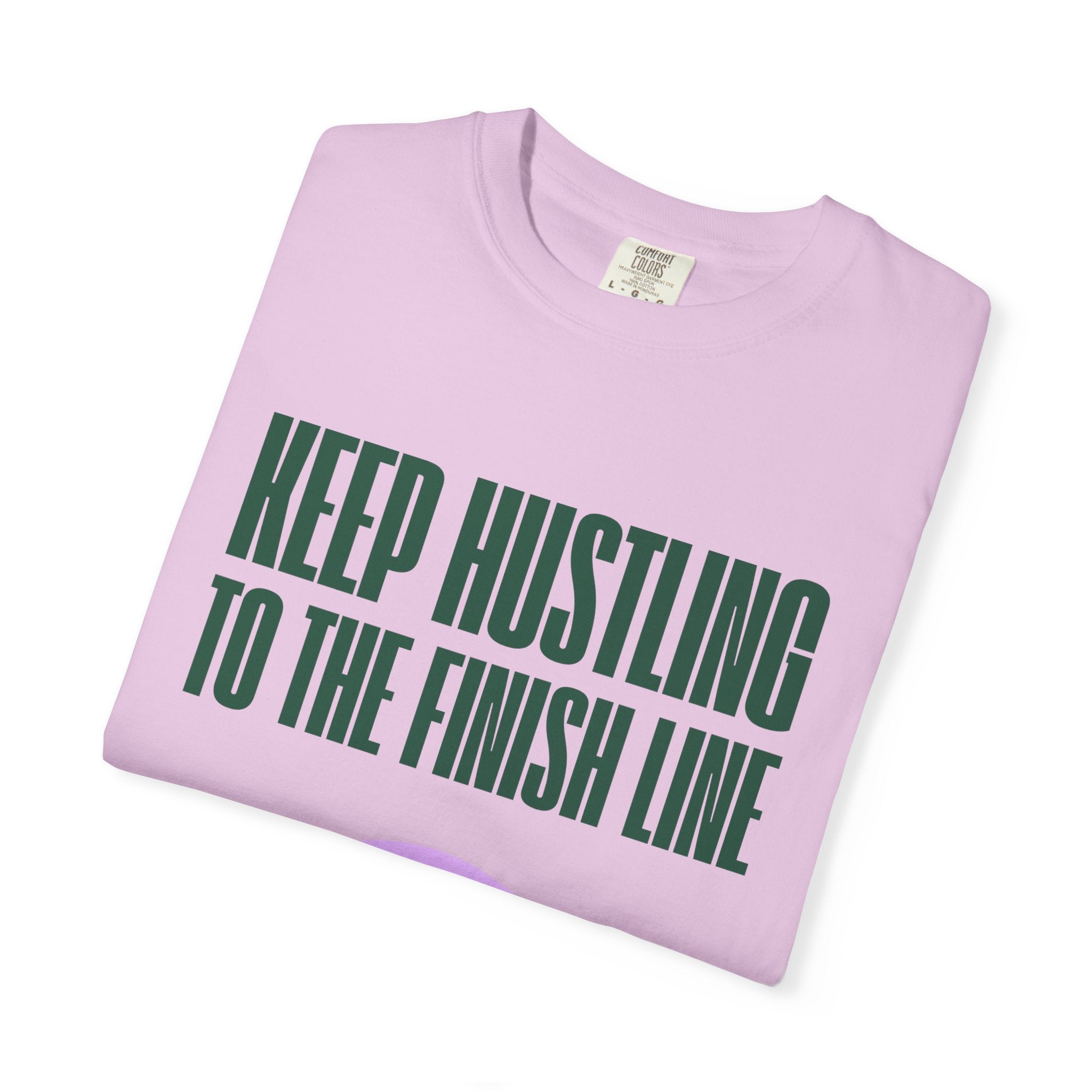 Keep Hustling to the Finish Line Golf T‑Shirt