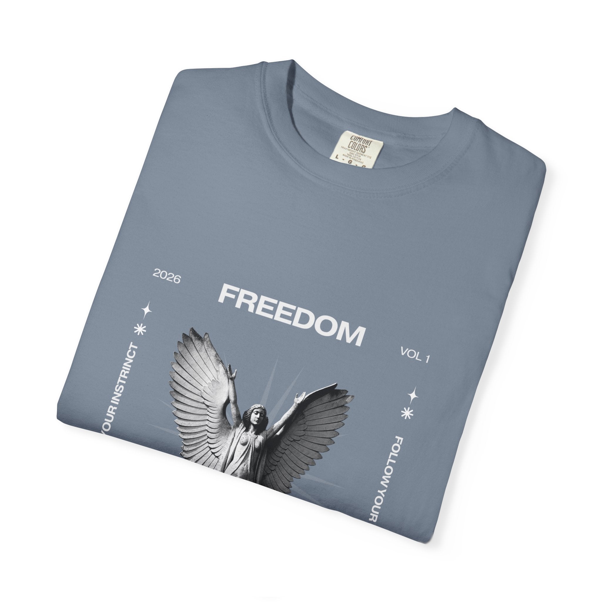 Freedom Angel Graphic T‑Shirt