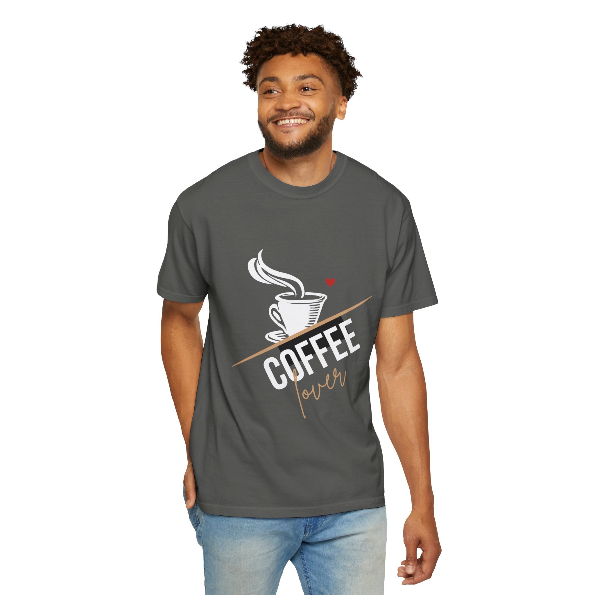 Coffee Lover T‑Shirt — Steaming Cup Graphic Tee