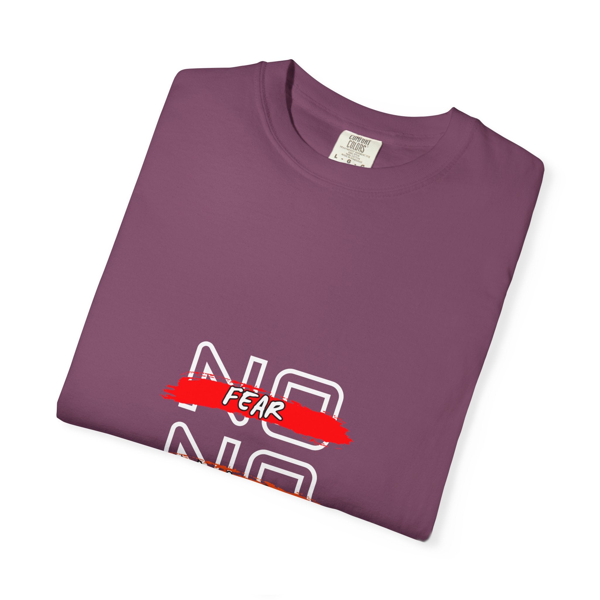 T-Shirt — "No Fear, No Limits, No Excuses" Motivational Graphic Tee