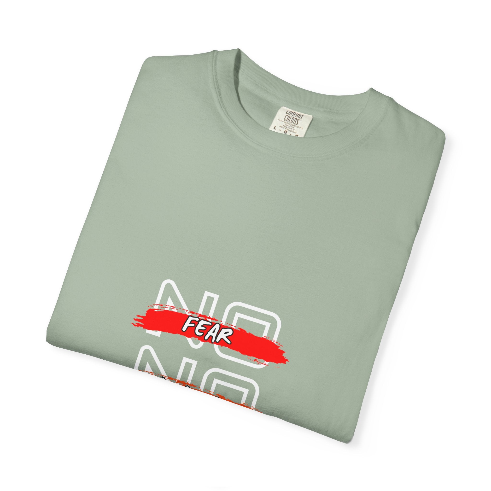 T-Shirt — "No Fear, No Limits, No Excuses" Motivational Graphic Tee