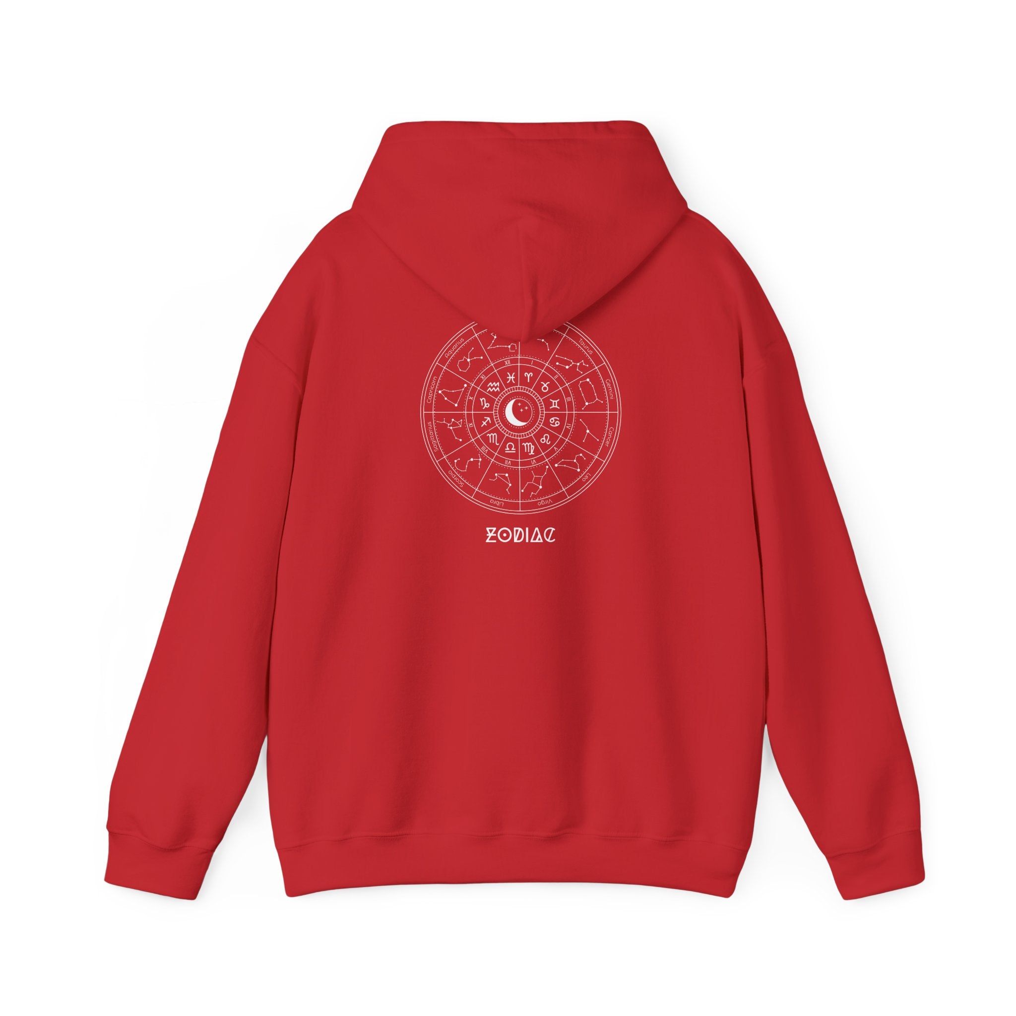 Zodiac Constellation Hoodie - Moon & Star Astrology Graphic Sweatshirt