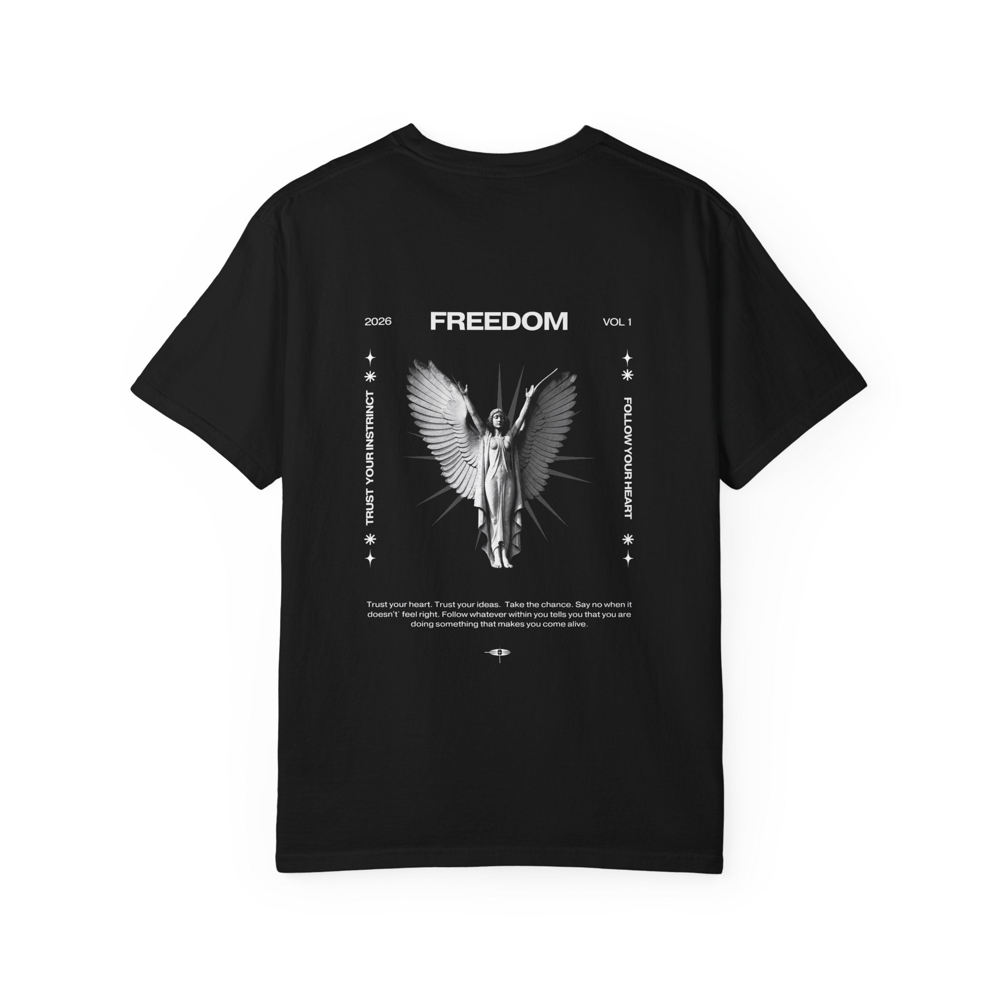 Freedom Angel Graphic T‑Shirt