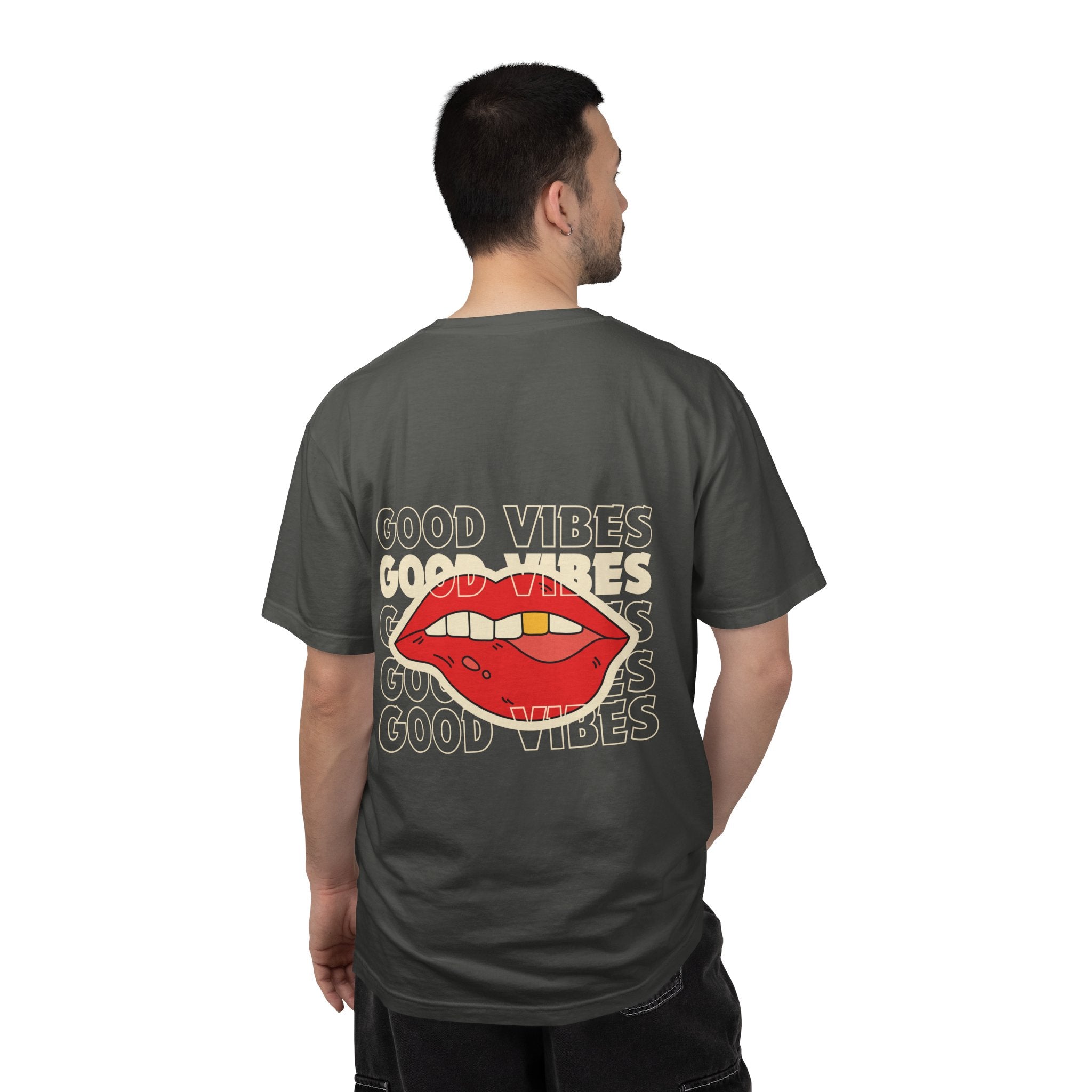 Good Vibes Lip Graphic T-Shirt