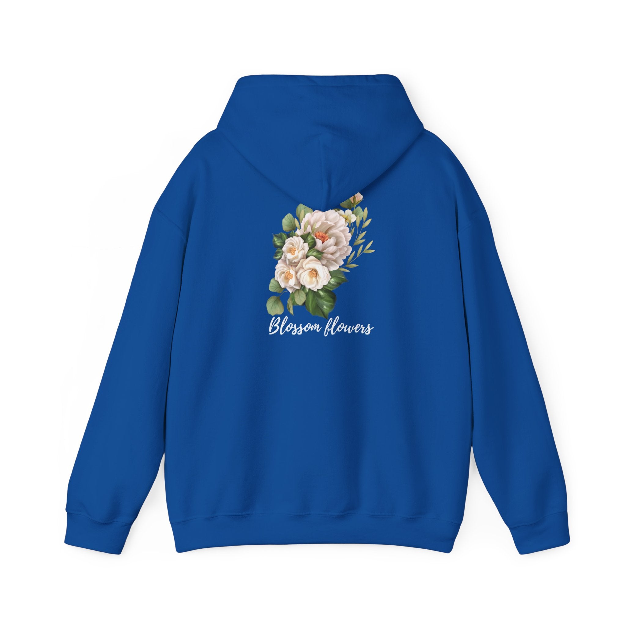 Floral 'Blossom Flowers' Hoodie – Soft Vintage Rose Graphic