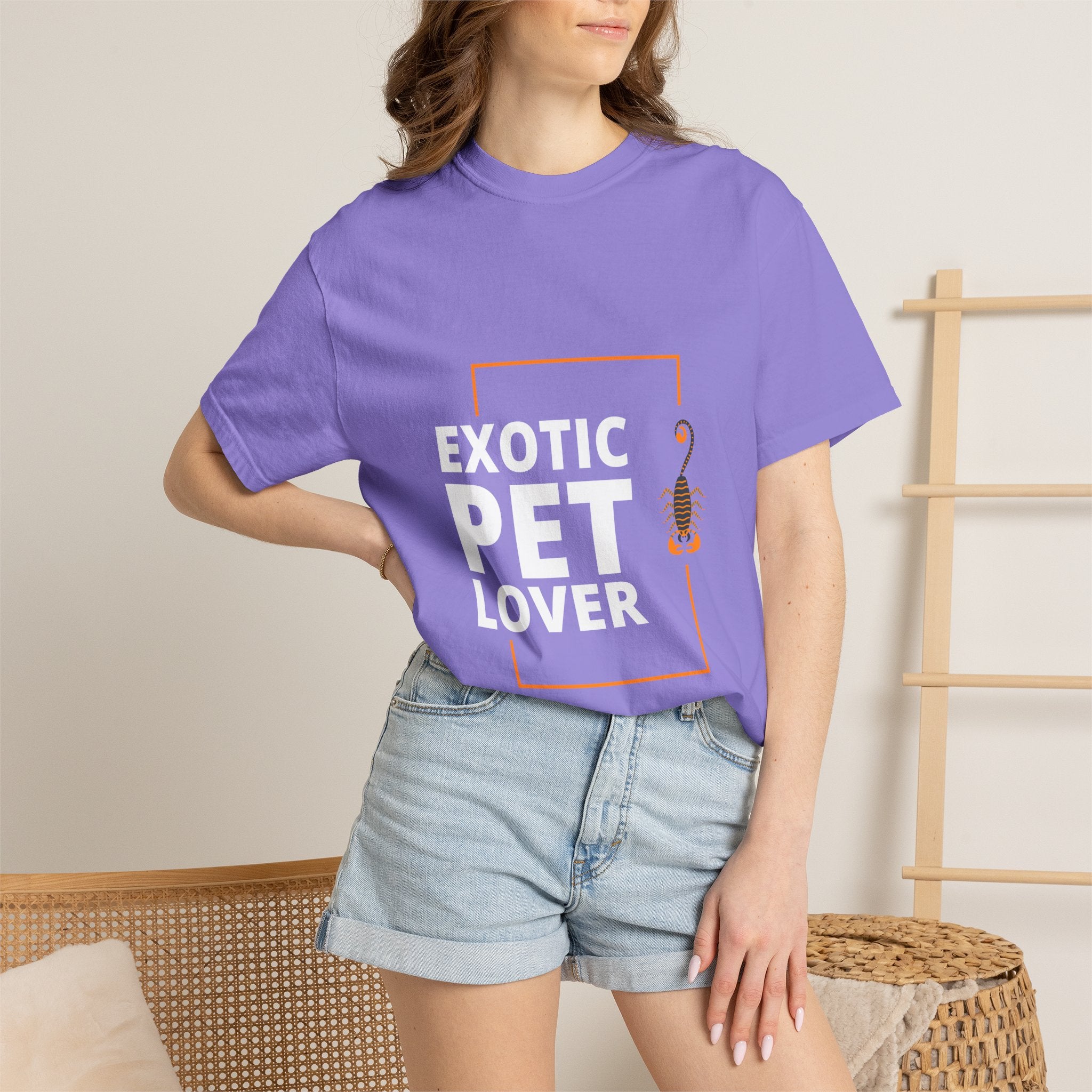 Exotic Pet Lover T-Shirt — Scorpion Graphic Tee for Reptile & Arachnid Enthusiasts