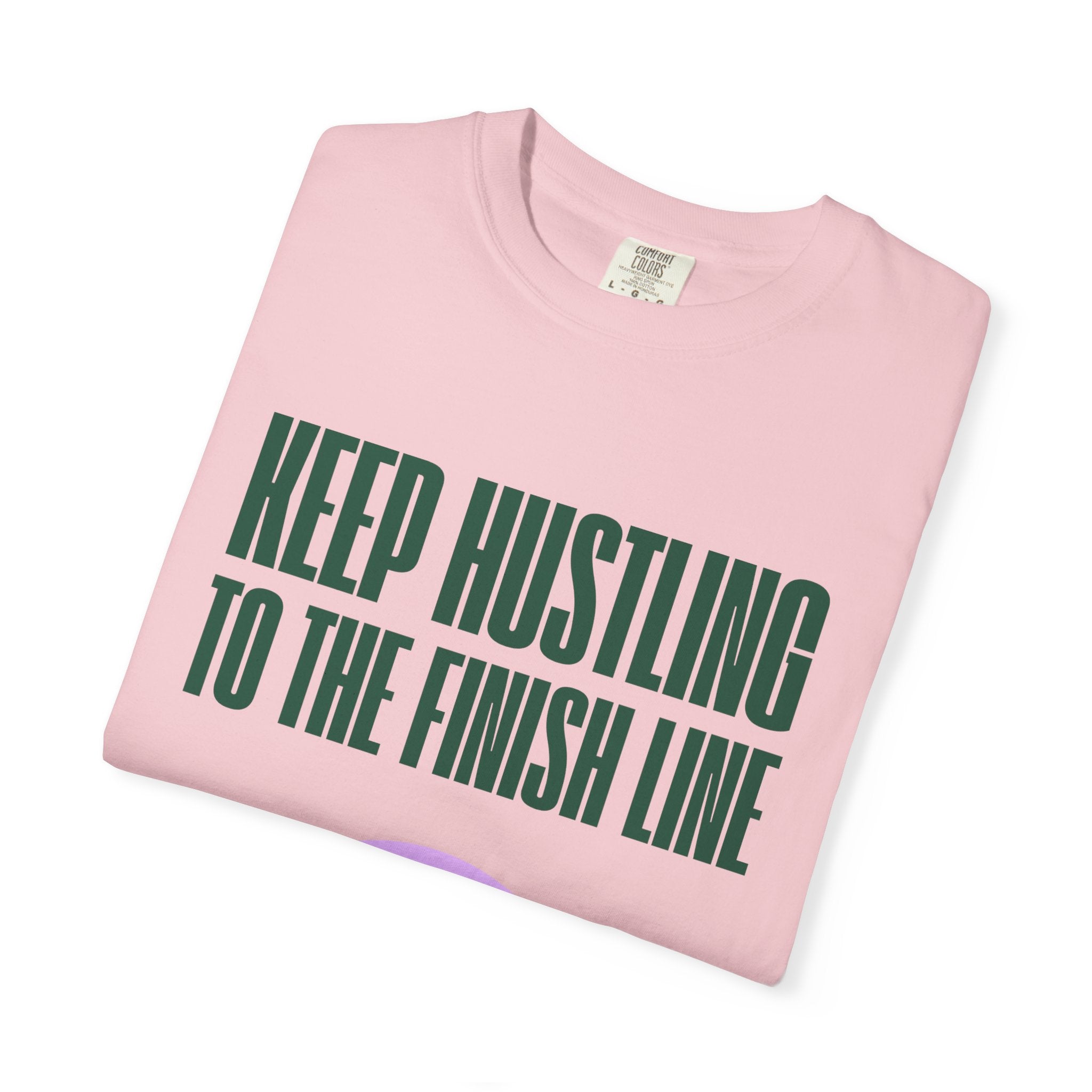 Keep Hustling to the Finish Line Golf T‑Shirt