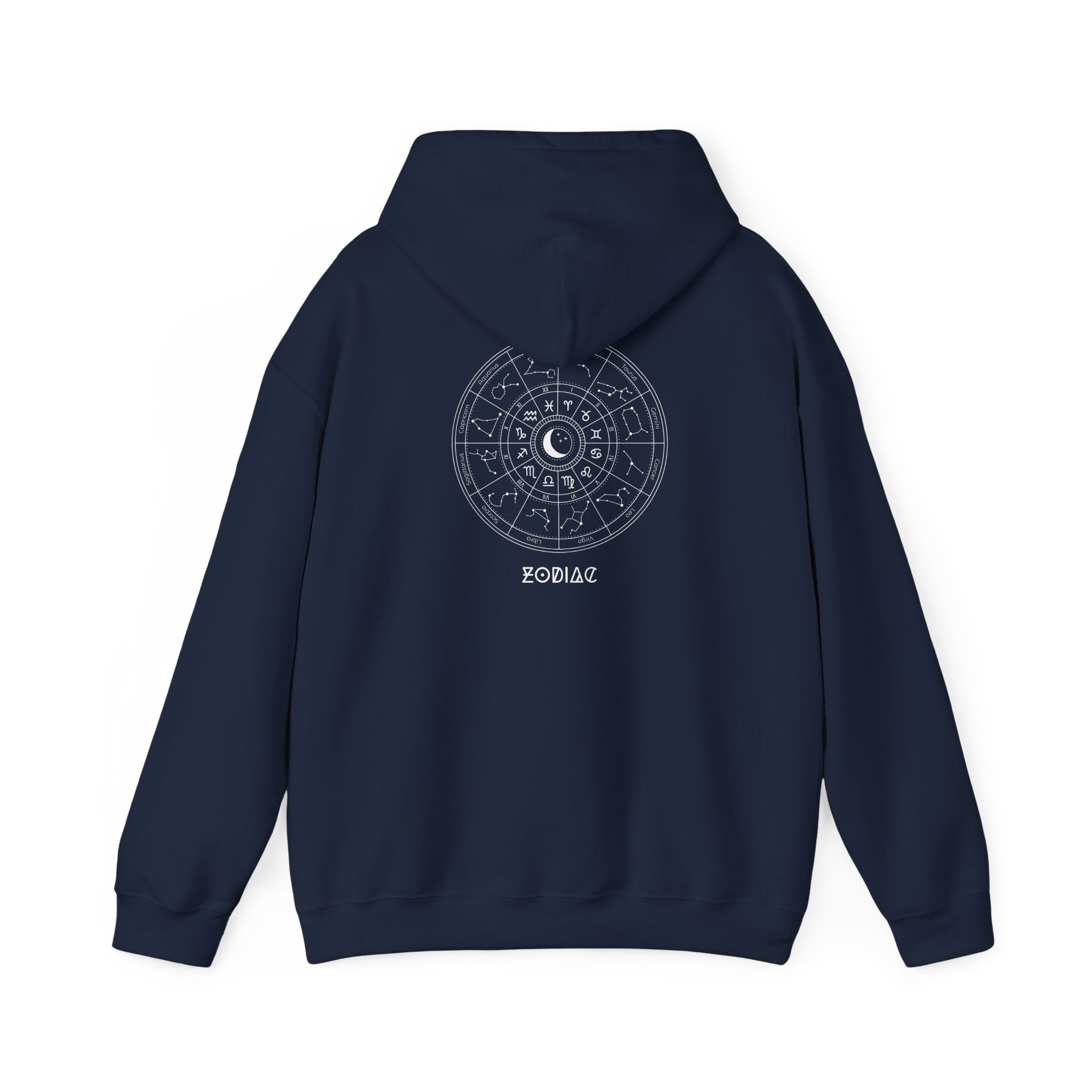 Zodiac Constellation Hoodie - Moon & Star Astrology Graphic Sweatshirt