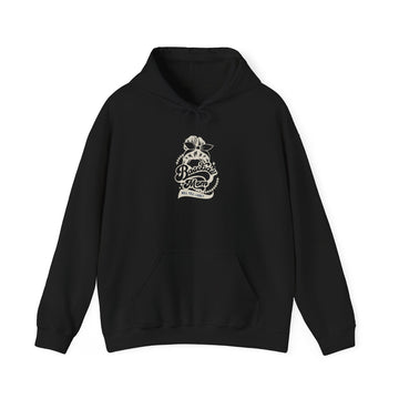 Baseball Mom Hoodie — Vintage Script Baseball Mom Will Run On Caffeine & Love