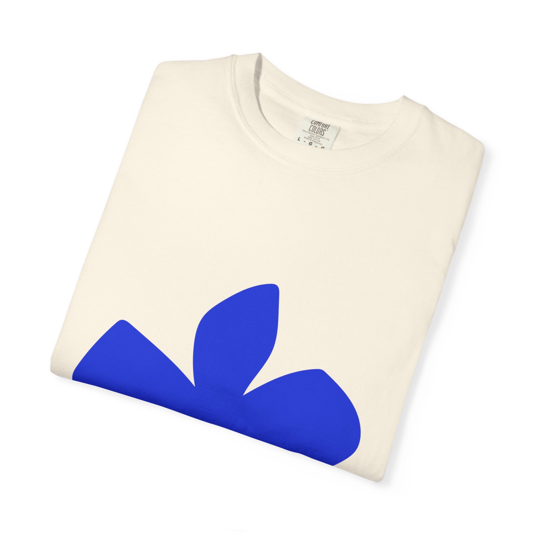 Aquarius Zodiac T-Shirt — Bold Blue Symbol, January 20–February 18 Astrology Tee