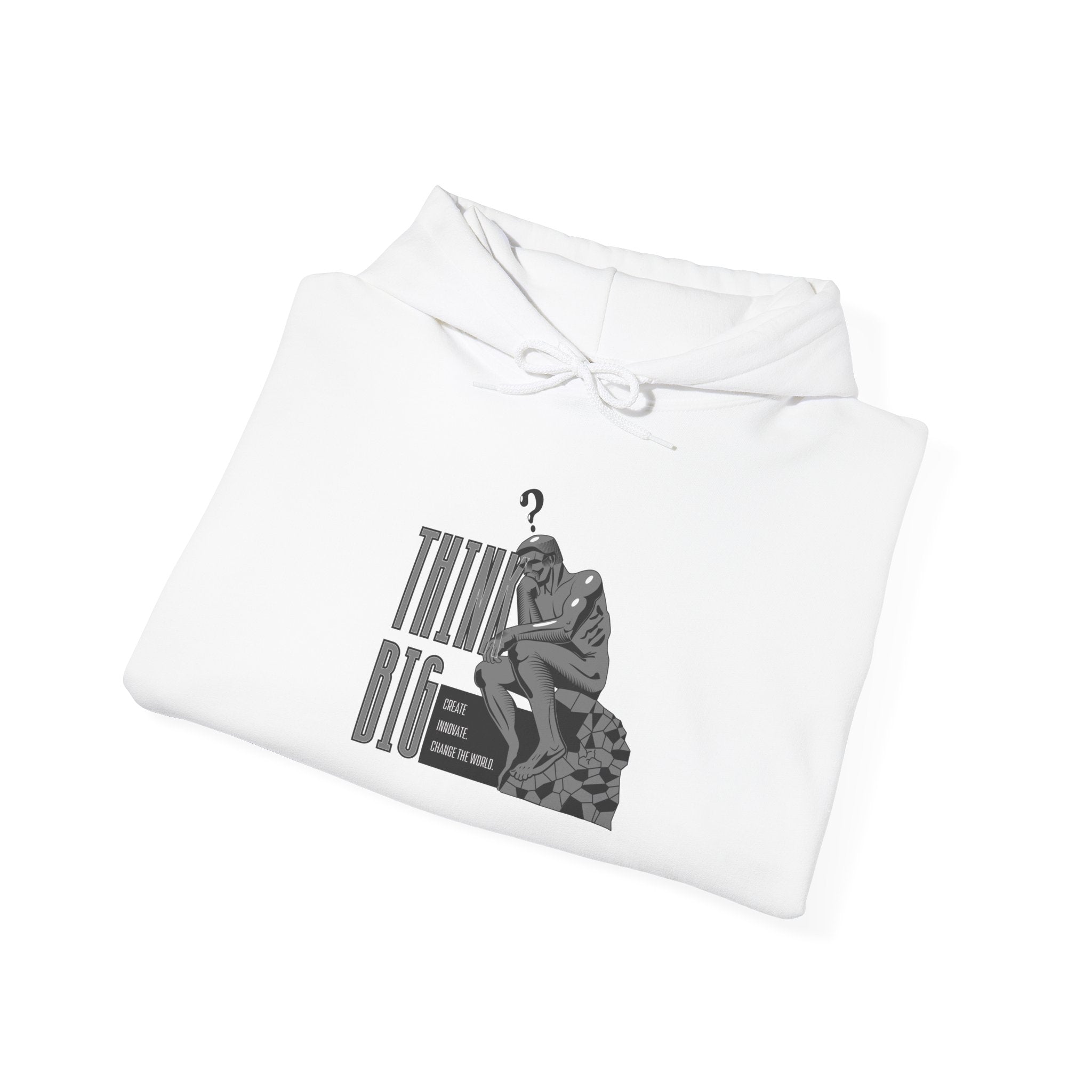Think Big Hoodie — Motivational Graphic Pullover