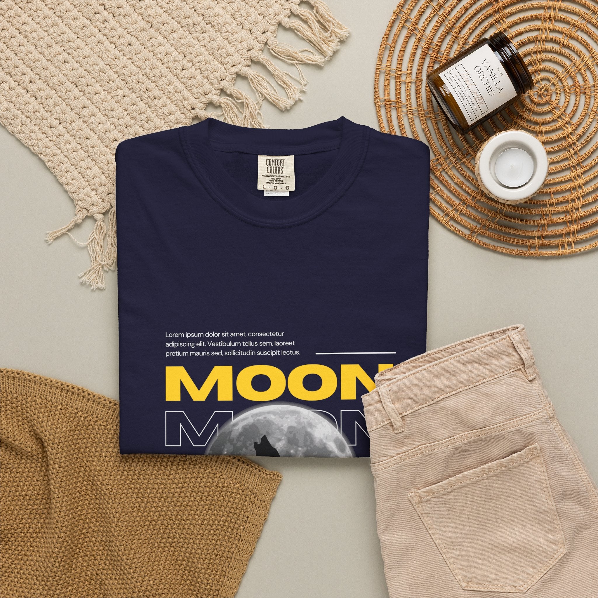 Wolf Howl Moon T-Shirt