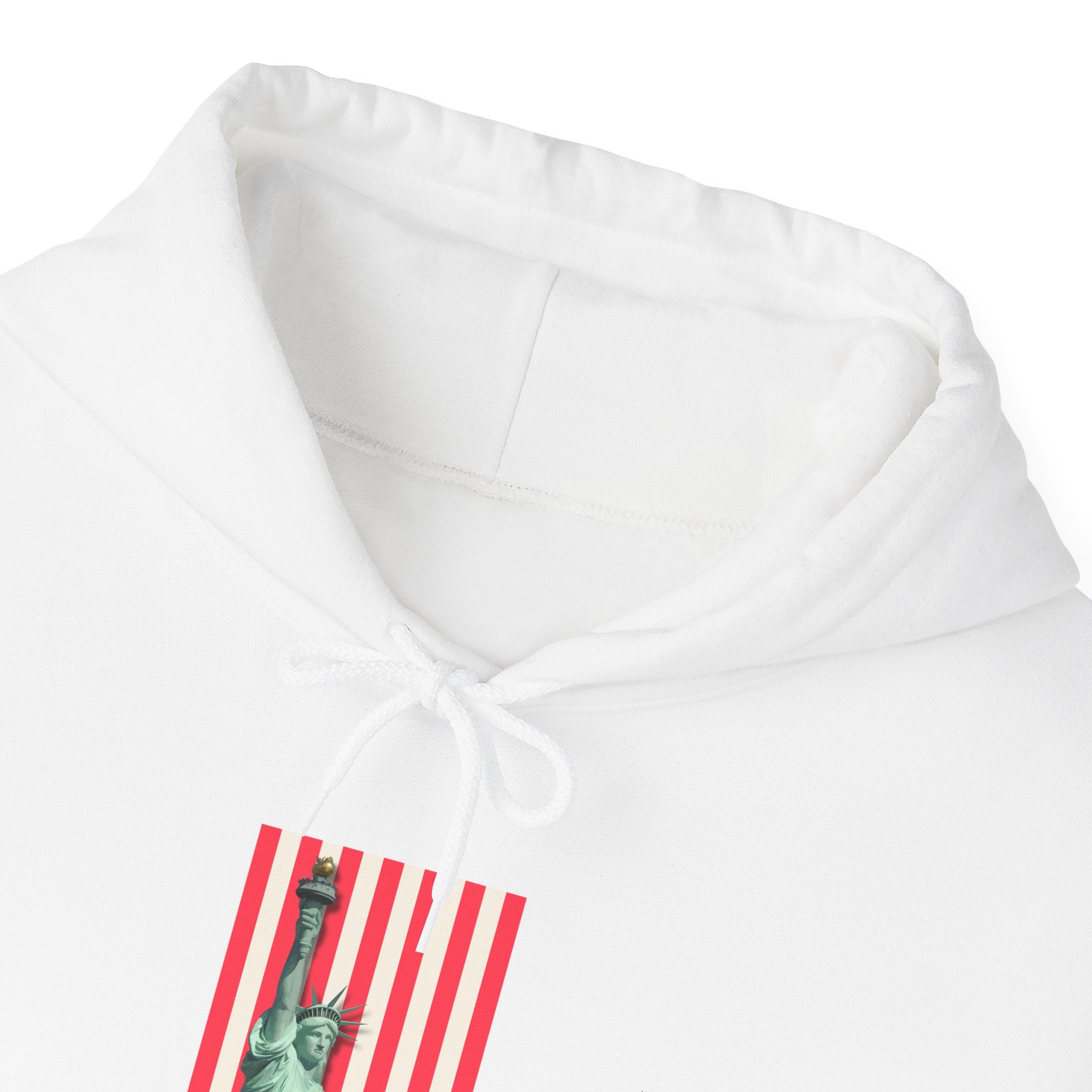 Liberty Statue Hoodie — "American Vibes" Patriotic Pullover
