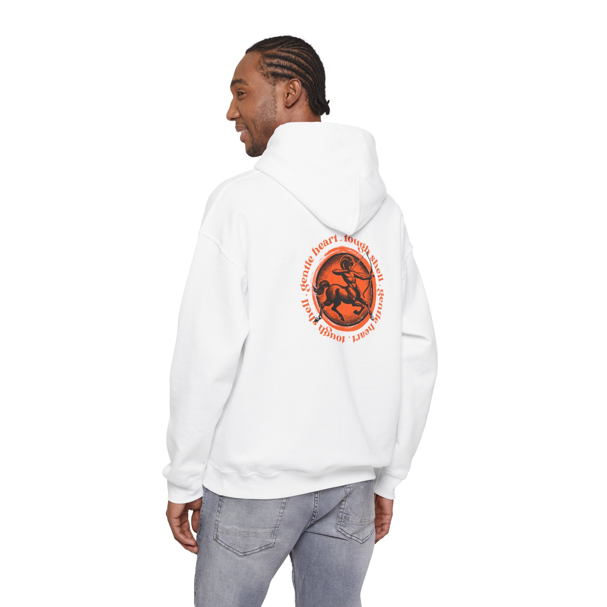 Horse Rider Graphic Hoodie — Vintage Equestrian Circle Design