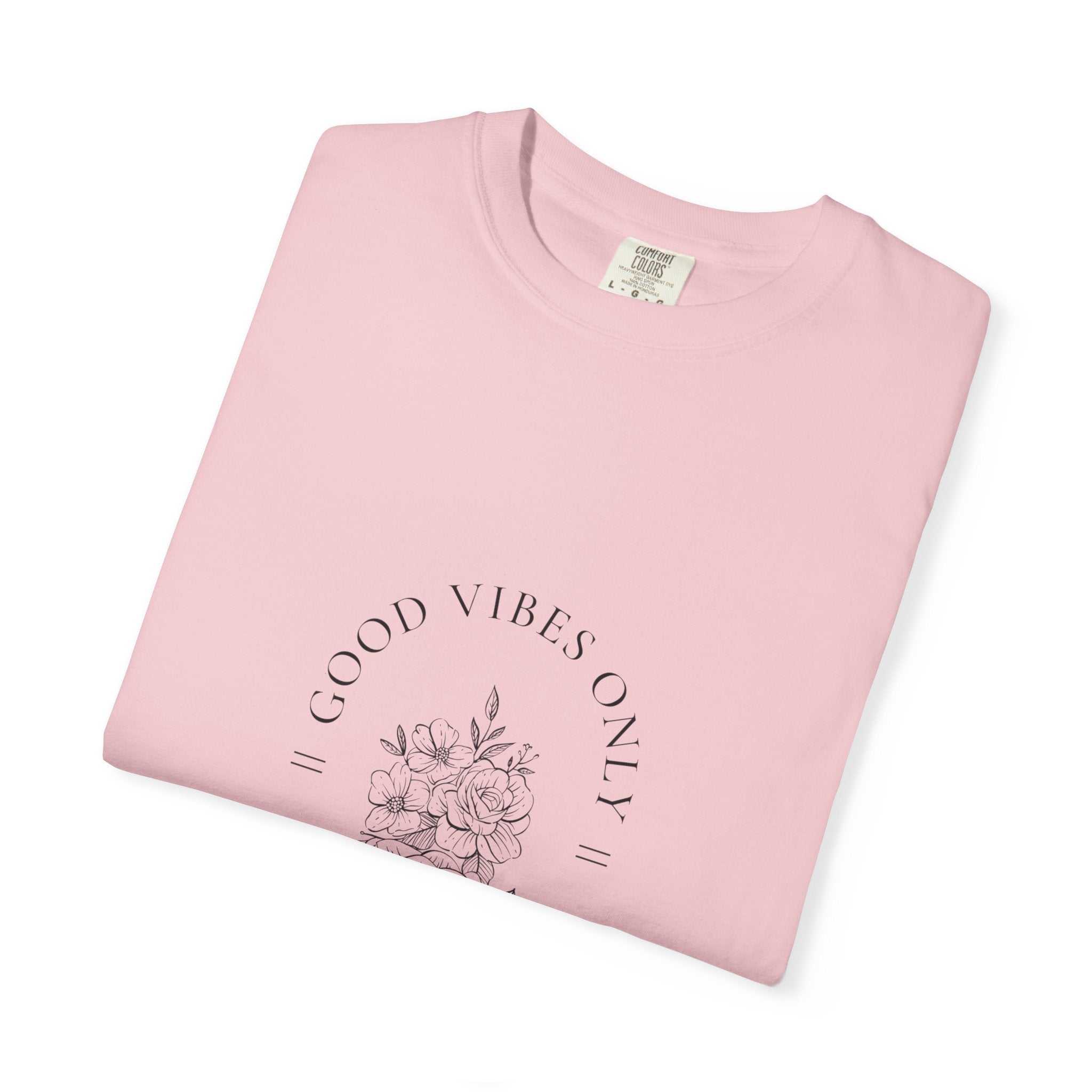 Good Vibes Only Floral T-Shirt