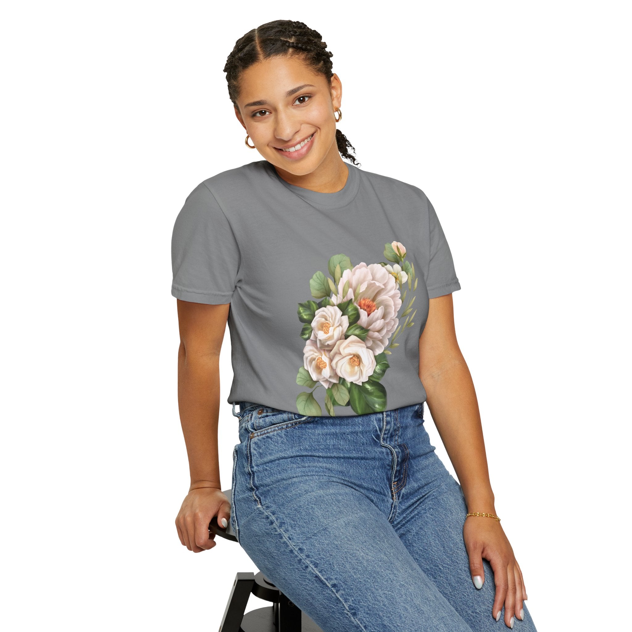 Blossom Flowers Tee — Floral Bouquet Graphic T-Shirt