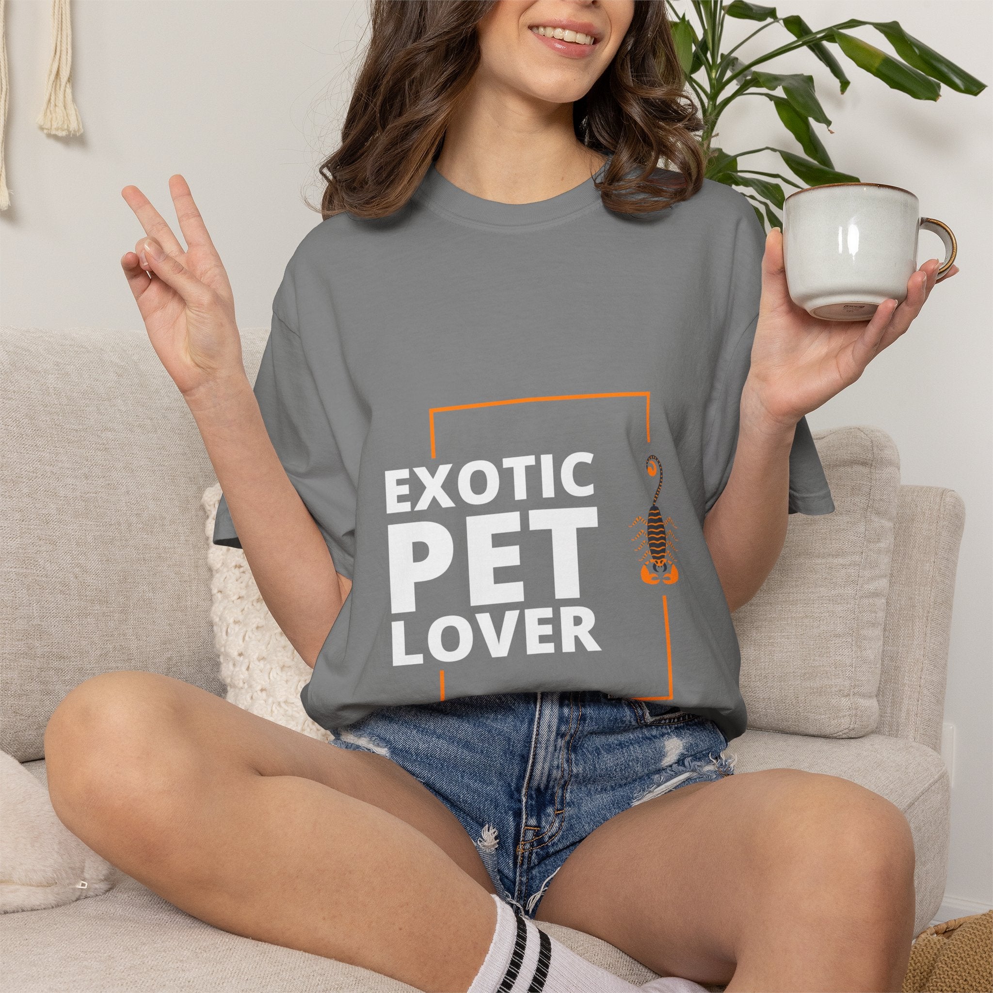 Exotic Pet Lover T-Shirt — Scorpion Graphic Tee for Reptile & Arachnid Enthusiasts