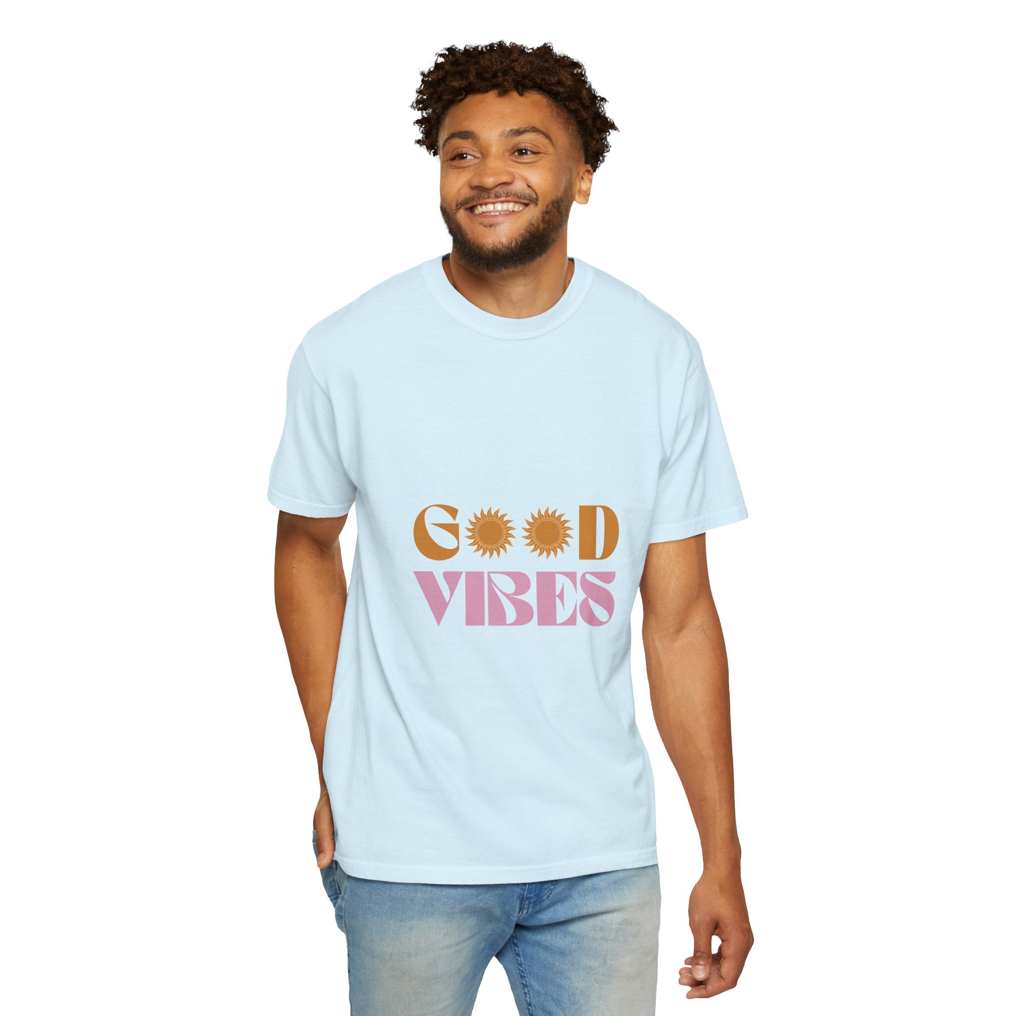 Good Vibes T-Shirt — Retro Sun Graphic Tee