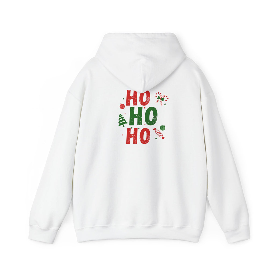 Christmas 'Ho Ho Ho' Hoodie - Festive Holiday Sweatshirt