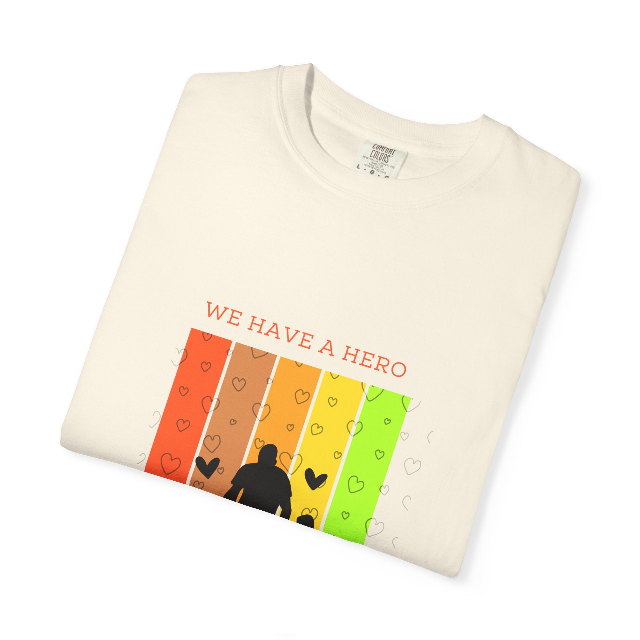 We Have a Hero Family Silhouette T-Shirt