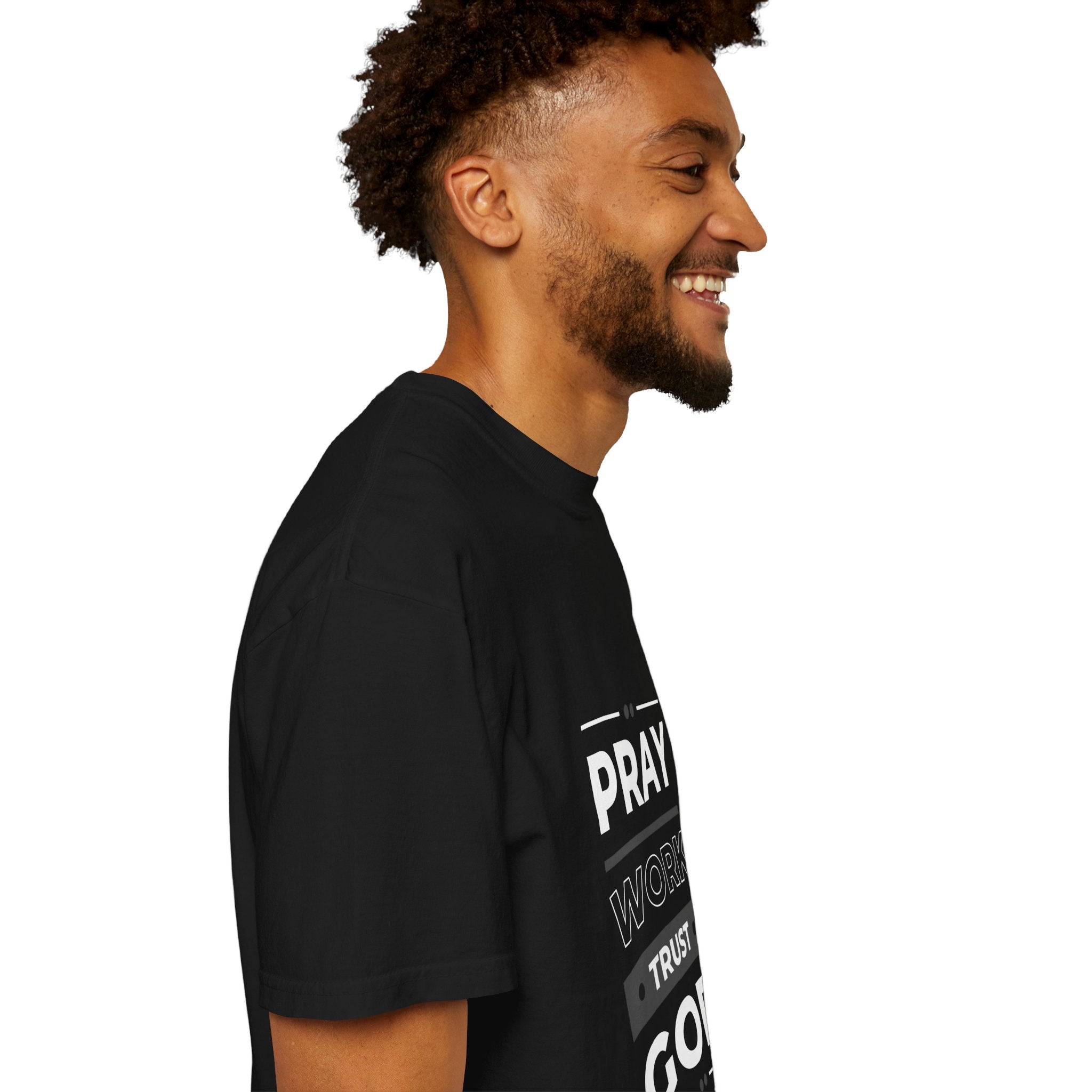 Pray Work Trust God T-Shirt