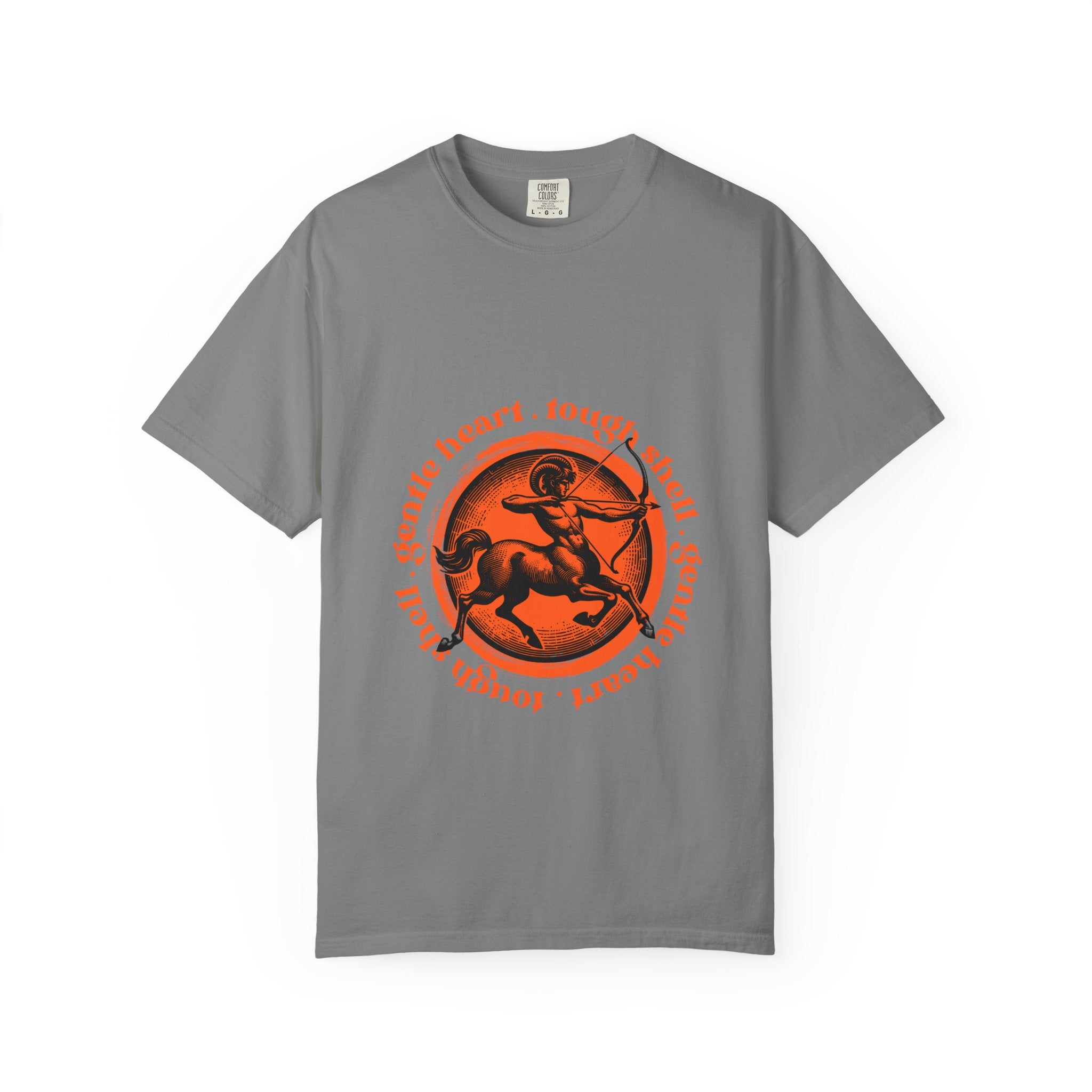 Aries Ram Graphic T-Shirt — "Gentle Heart, Tough Soul" Zodiac Tee